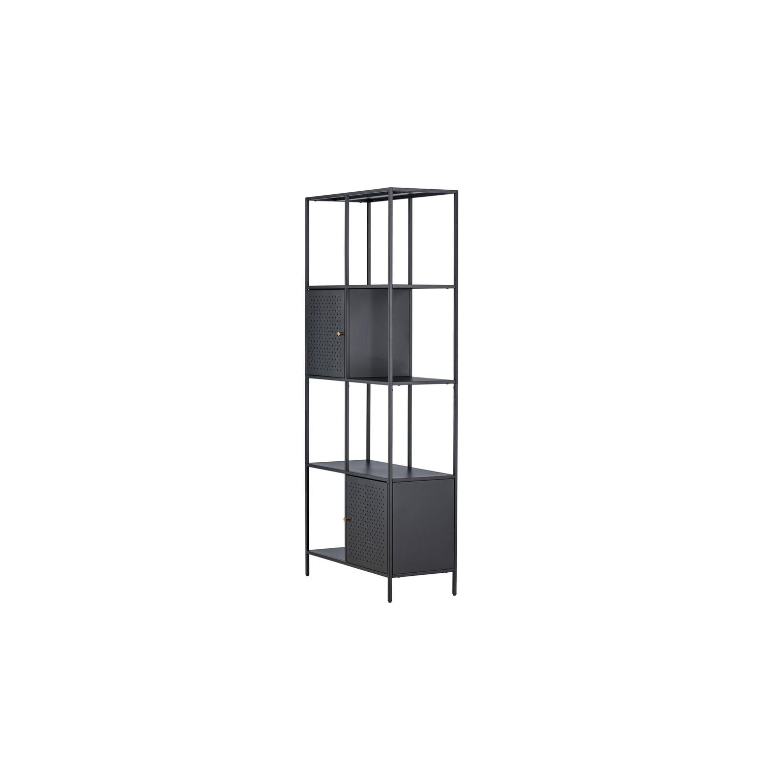 Highboard Porto Seguro 180cm - Schwarz-Highboards-Venture Home-le canapé