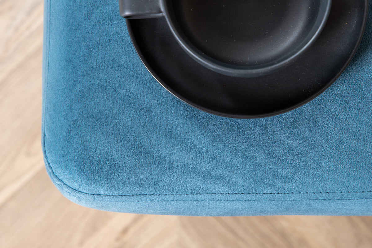 Hocker Boom - Blau-Poufs-Venture Home-le canapé