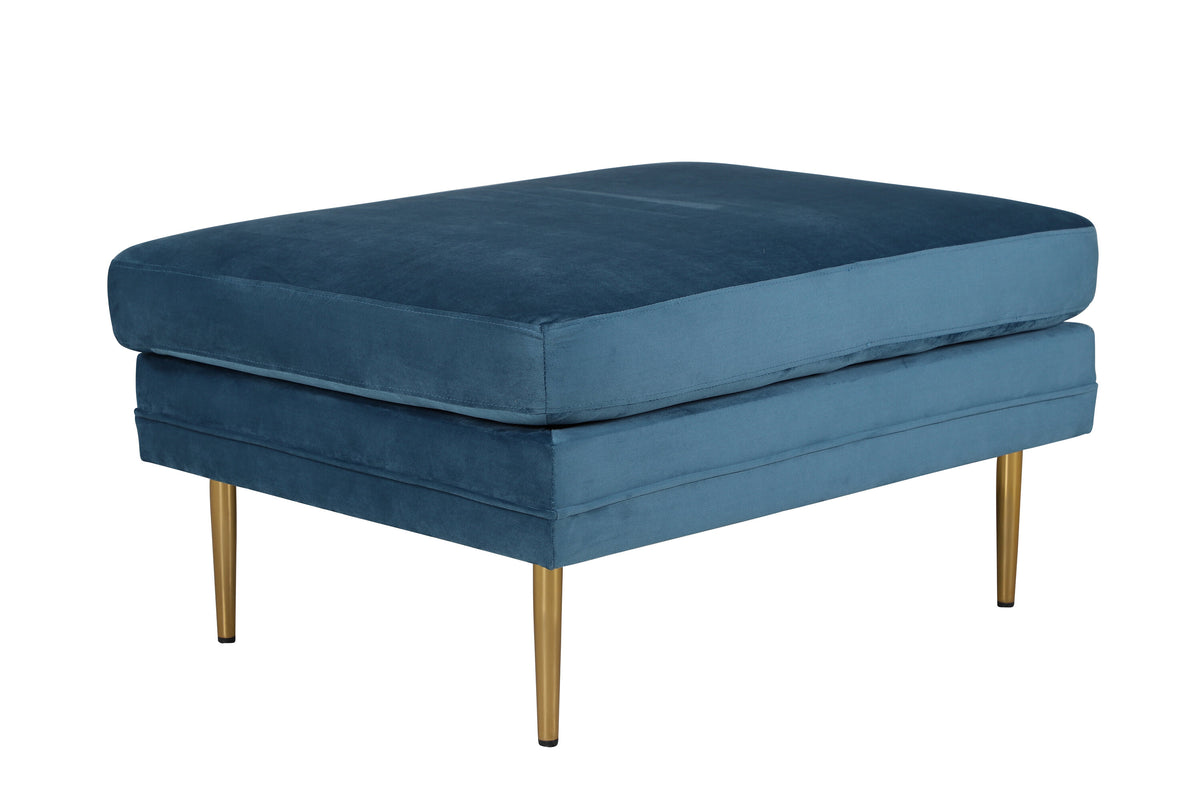 Hocker Boom - Blau-Poufs-Venture Home-le canapé