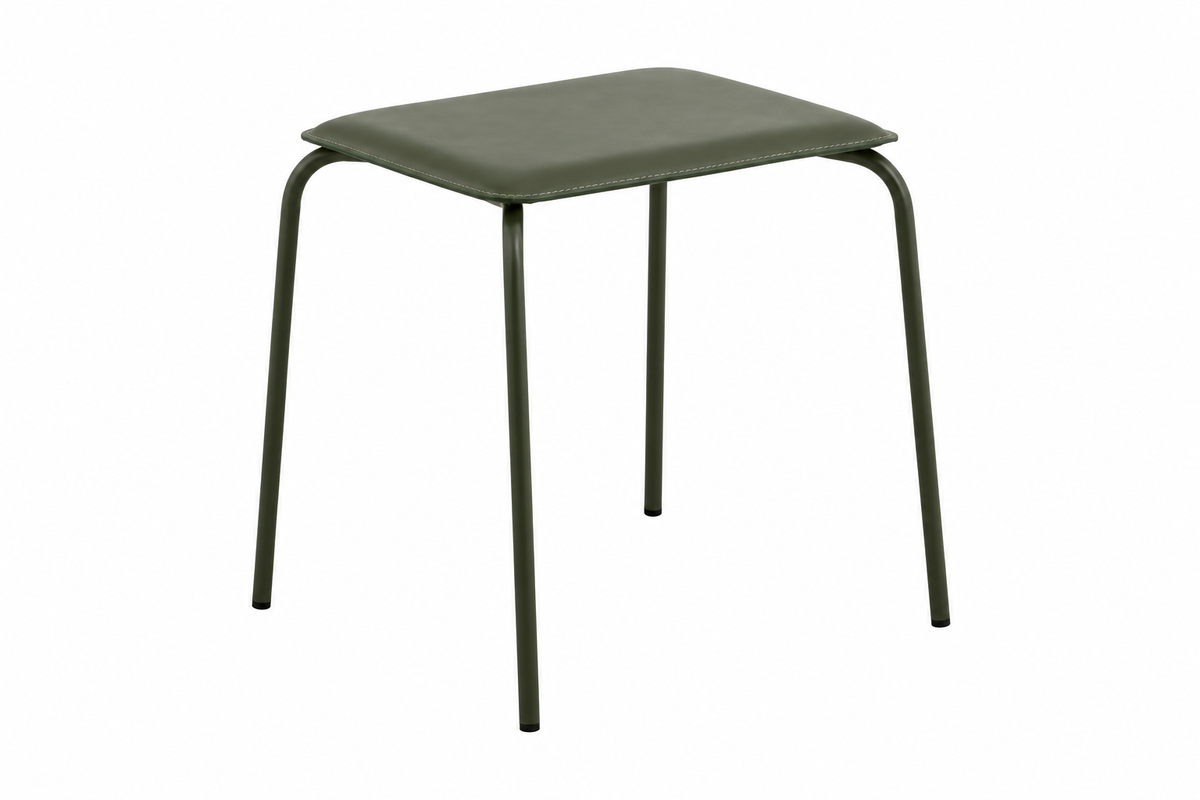 Hocker ESA mit Kunstledersitz - Grün-Hocker-Nordal A/S-le canapé
