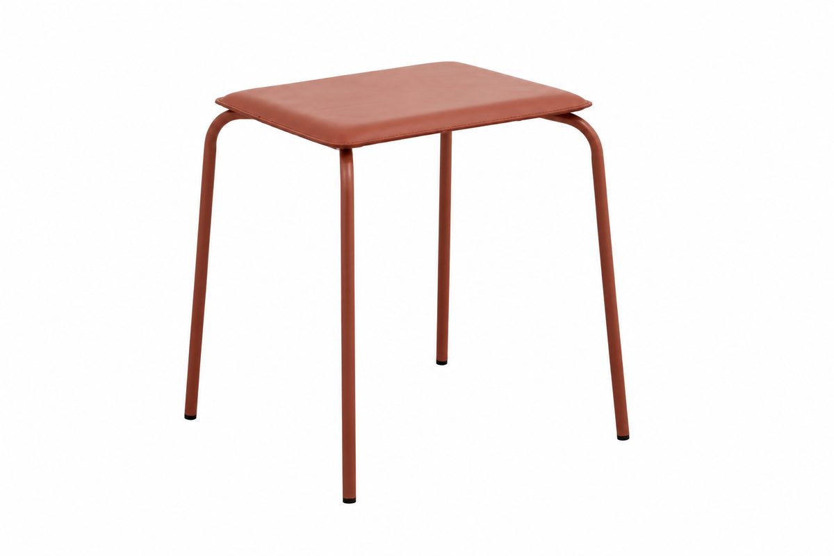 Hocker ESA mit Kunstledersitz - Rostrot-Hocker-Nordal A/S-le canapé