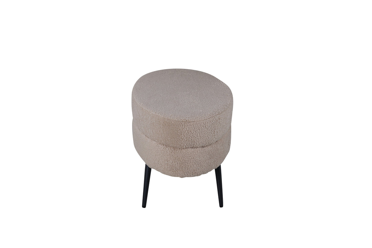 Hocker Otto - Beige-Poufs-Venture Home-le canapé