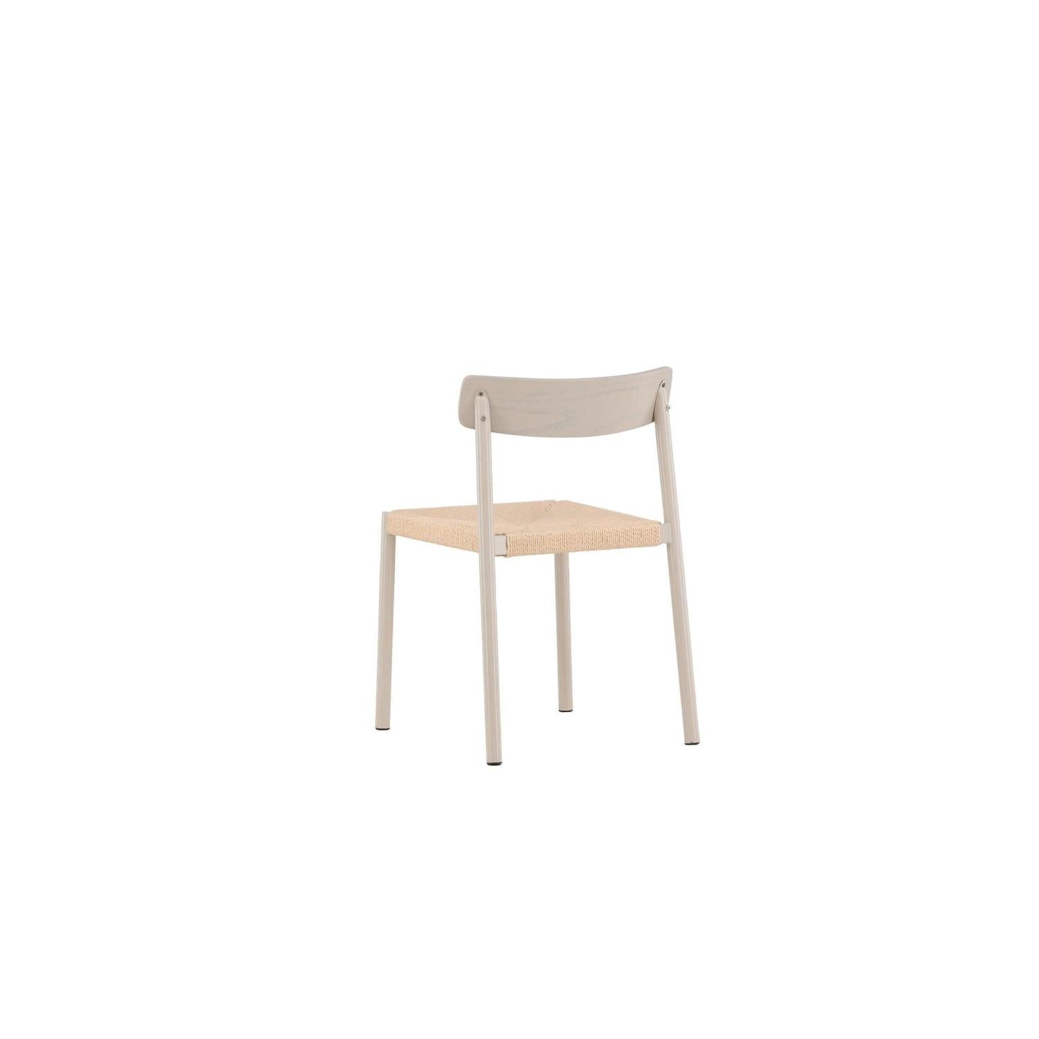 Holzstuhl Malmön - Greige / Beige-Holzstühle-Vind-le canapé