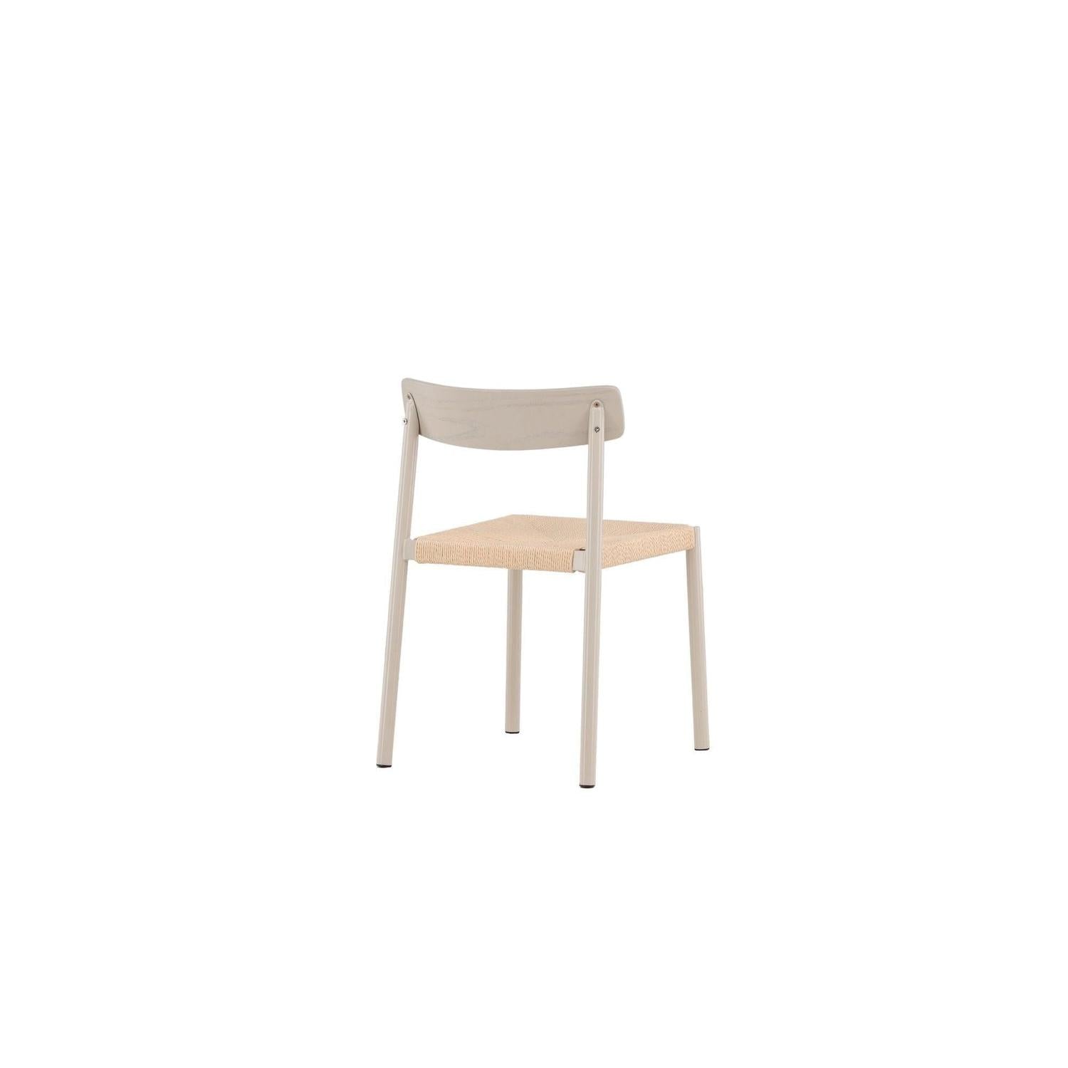 Holzstuhl Malmön - Greige / Beige-Holzstühle-Vind-le canapé