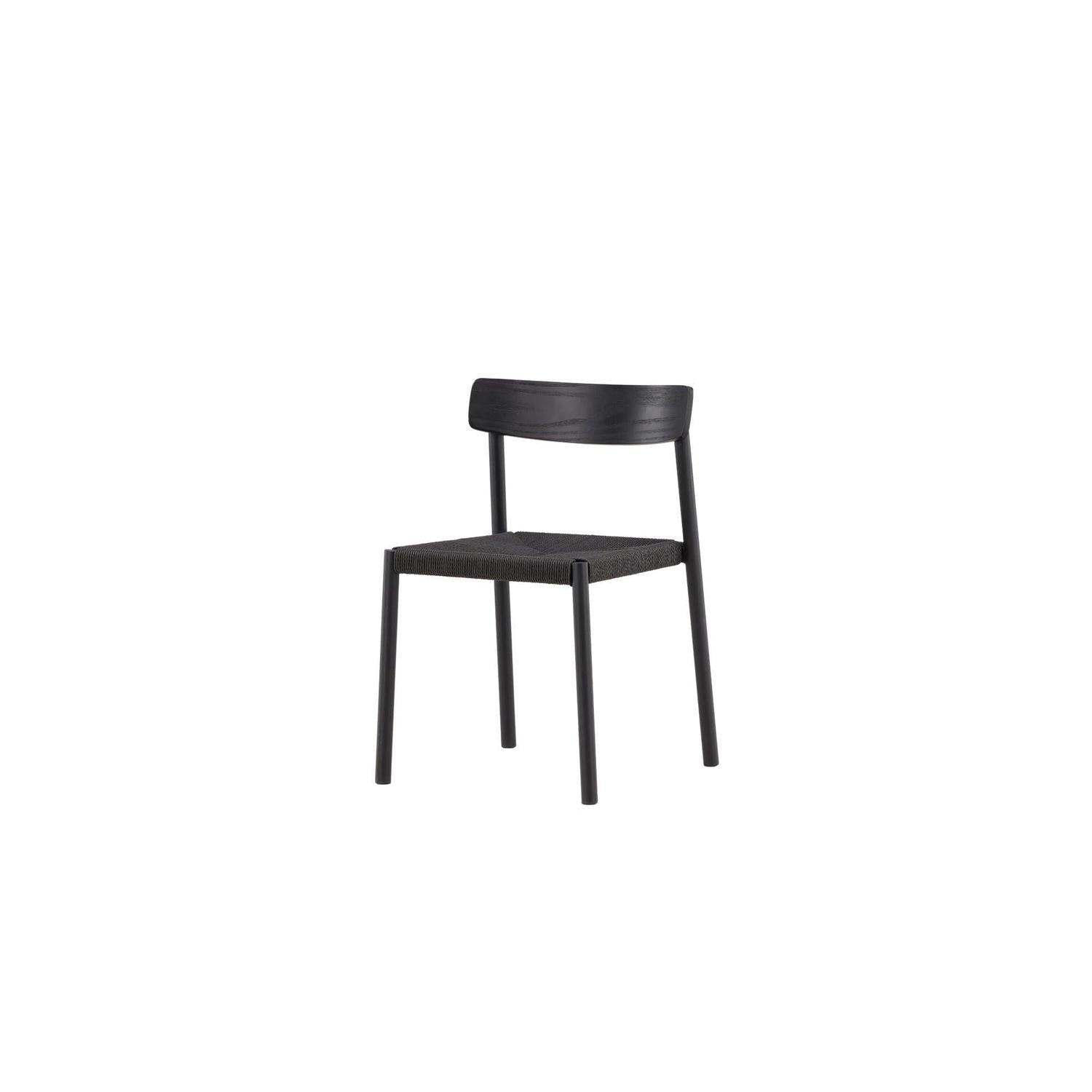 Holzstuhl Malmön - Schwarz-Holzstühle-Vind-le canapé