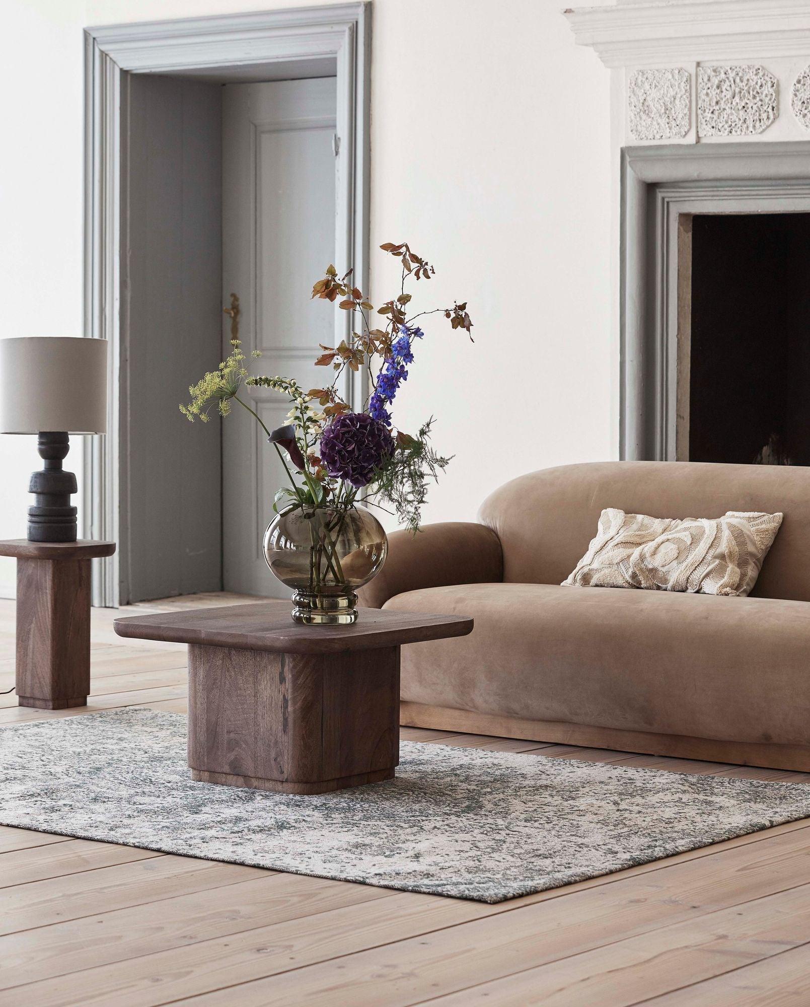 Jacquard-Webteppich ARIA 290*200cm - Grün-Teppich-Nordal A/S-le canapé