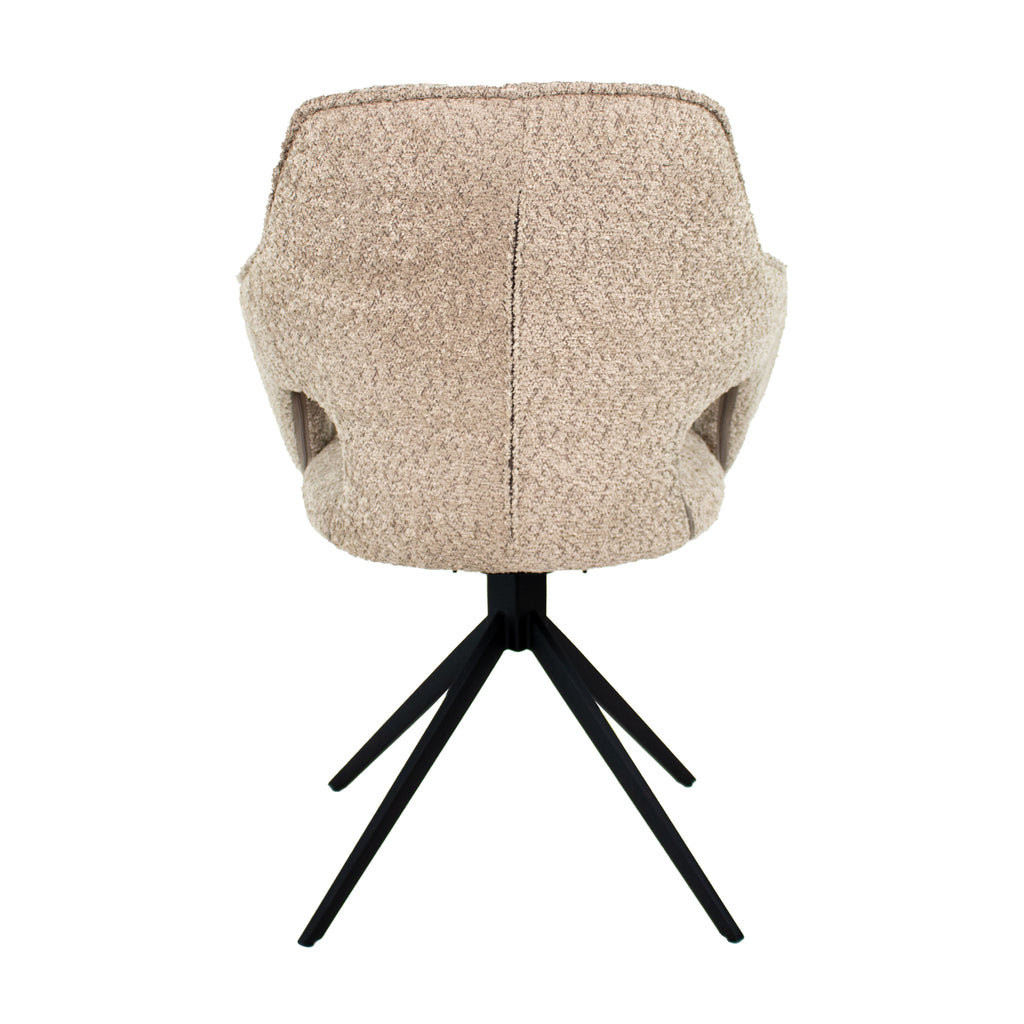 Dreshtuhl Zara - Beige-Esszimmerstuhl-le canapé
