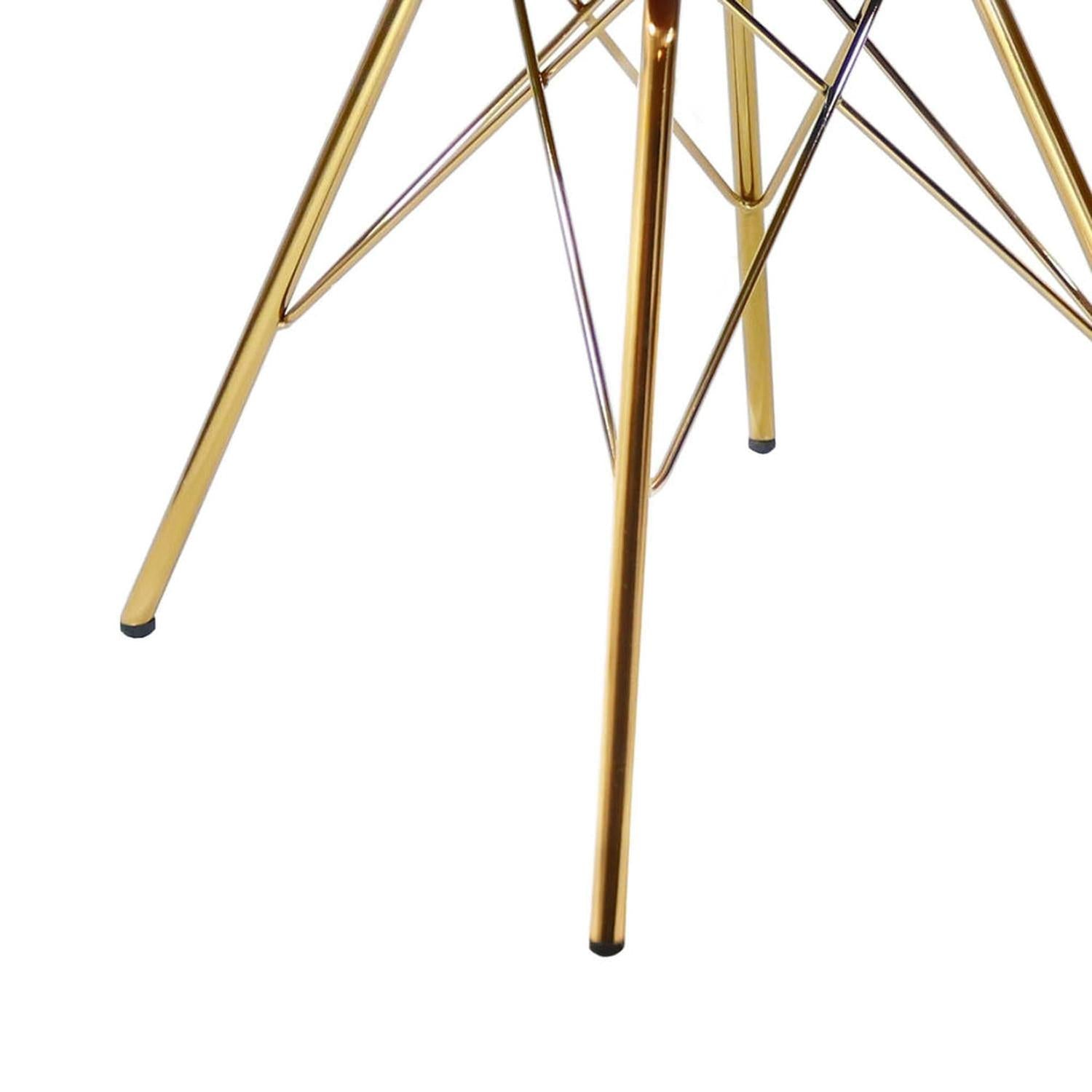 Esszimmerstuhl Velvet - Gold-Esszimmerstuhl-le canapé