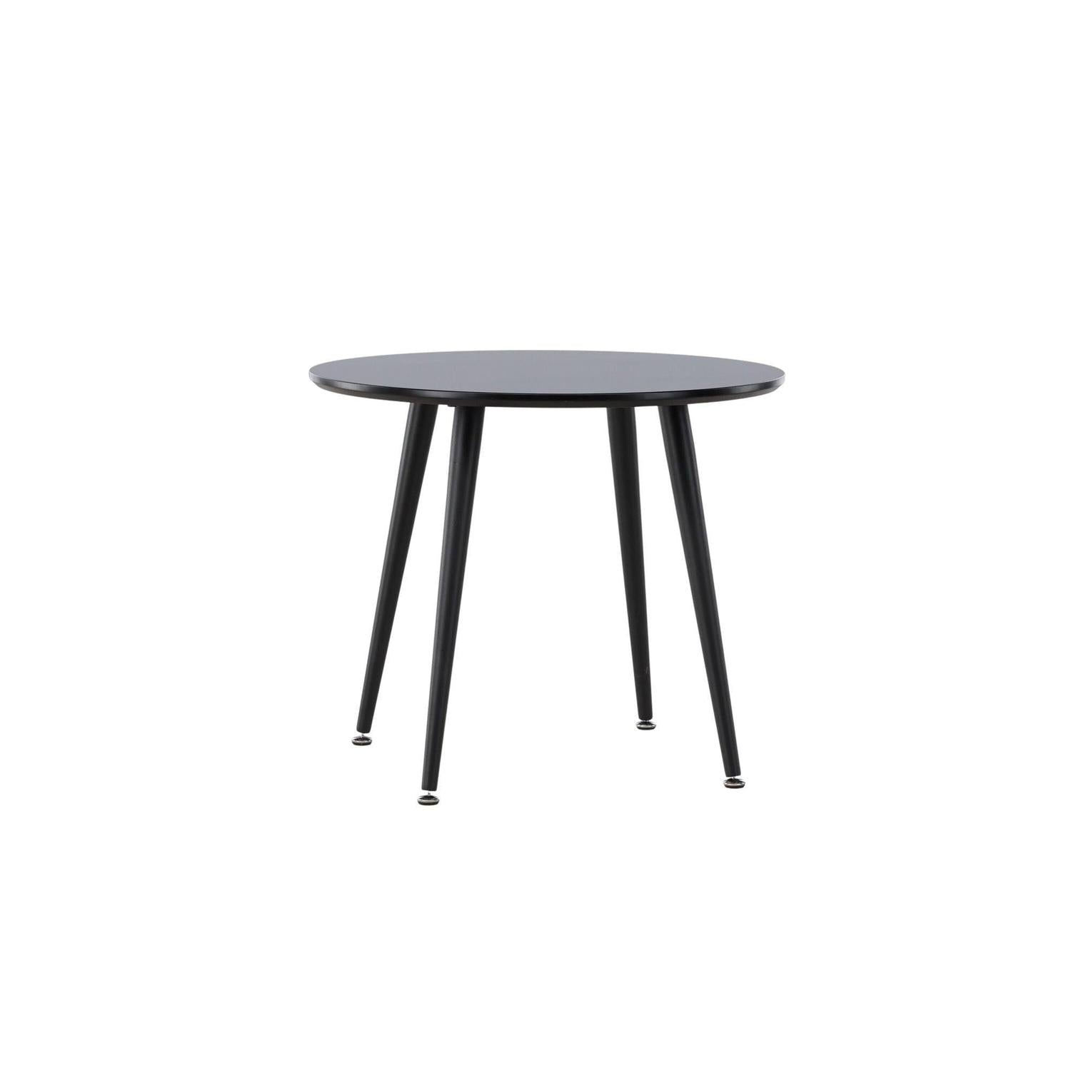 Kindertisch Plaza ø60cm - Schwarz-Kindertische-Venture Home-le canapé