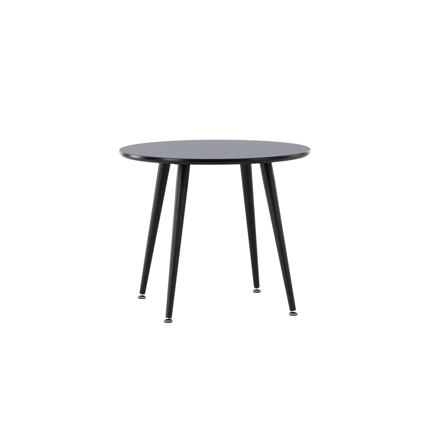 Kindertisch Plaza ø60cm - Schwarz-Kindertische-Venture Home-le canapé