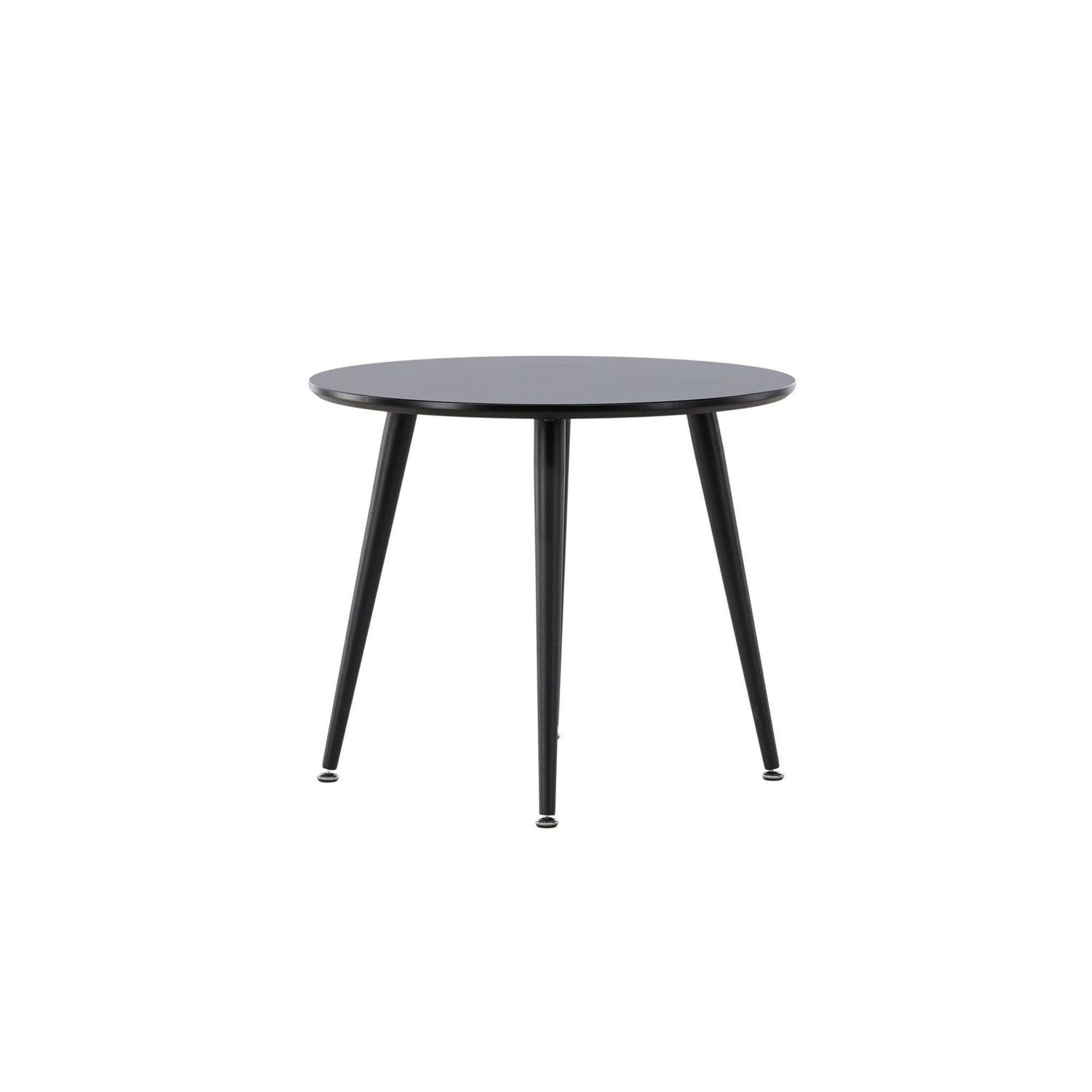 Kindertisch Plaza ø60cm - Schwarz-Kindertische-Venture Home-le canapé