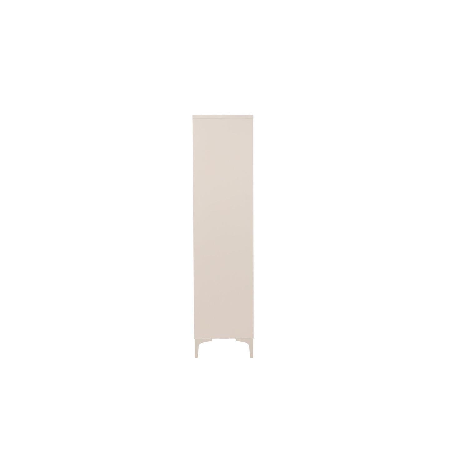Kleiderschrank Piring 183cm aus Metall - Beige-Kleiderschränke-Venture Home-le canapé