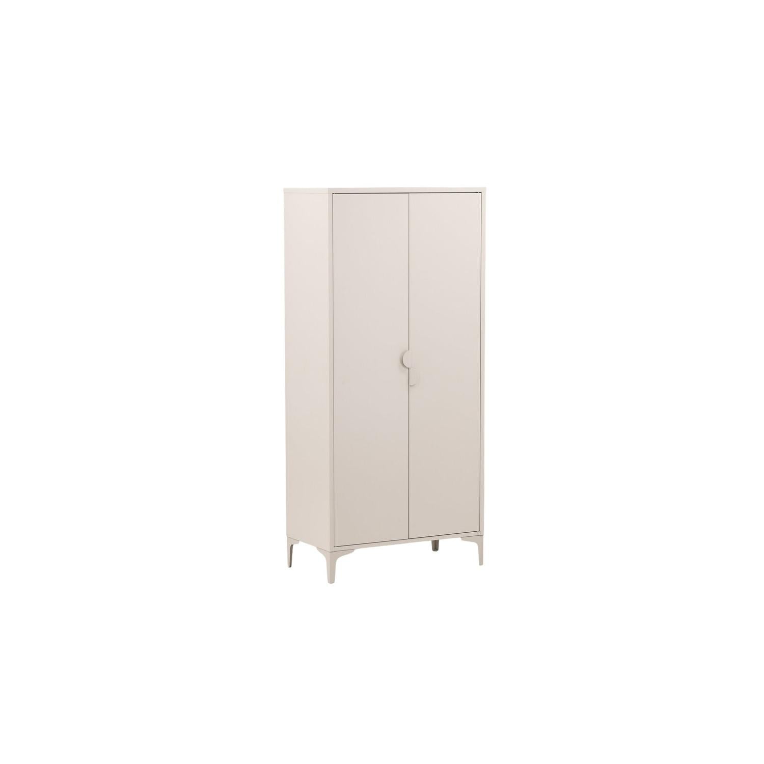 Kleiderschrank Piring 183cm aus Metall - Beige-Kleiderschränke-Venture Home-le canapé