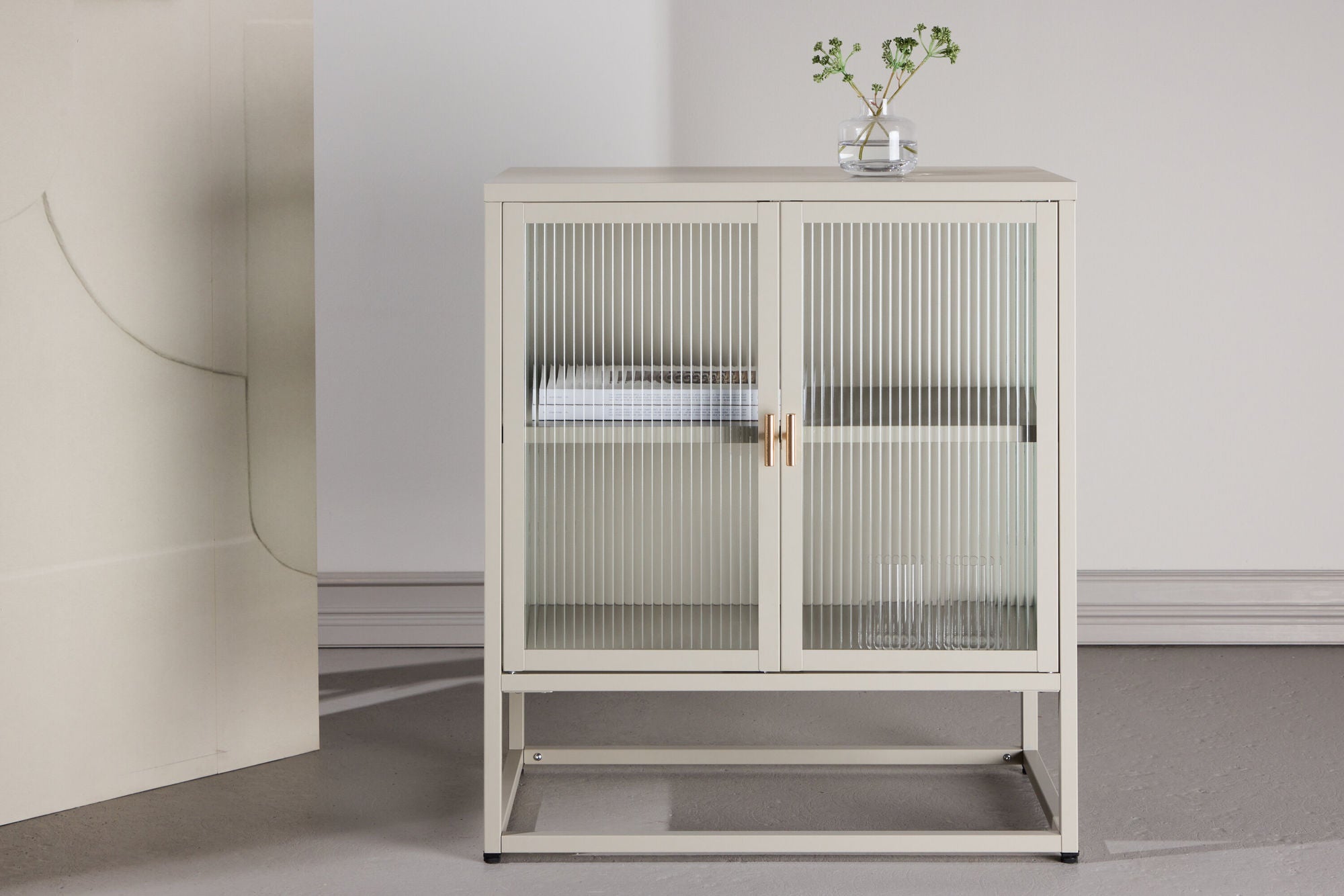 Kommode Garis 70cm - Beige-Kommoden-Venture Home-le canapé