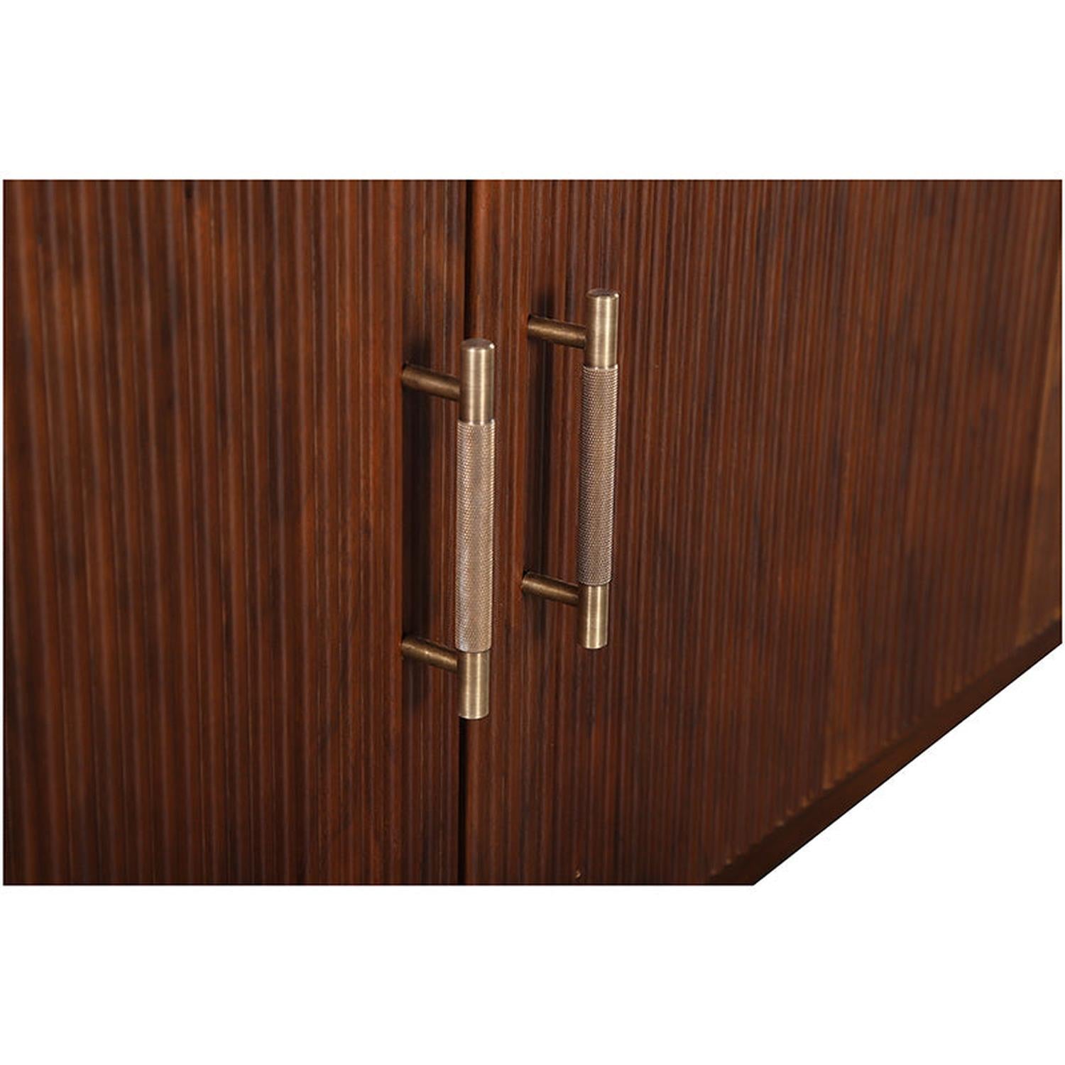 Kommode Urban Chique mit Keramikplatte 180cm - Dunkelbraun-Kommoden-Pole to Pole-le canapé