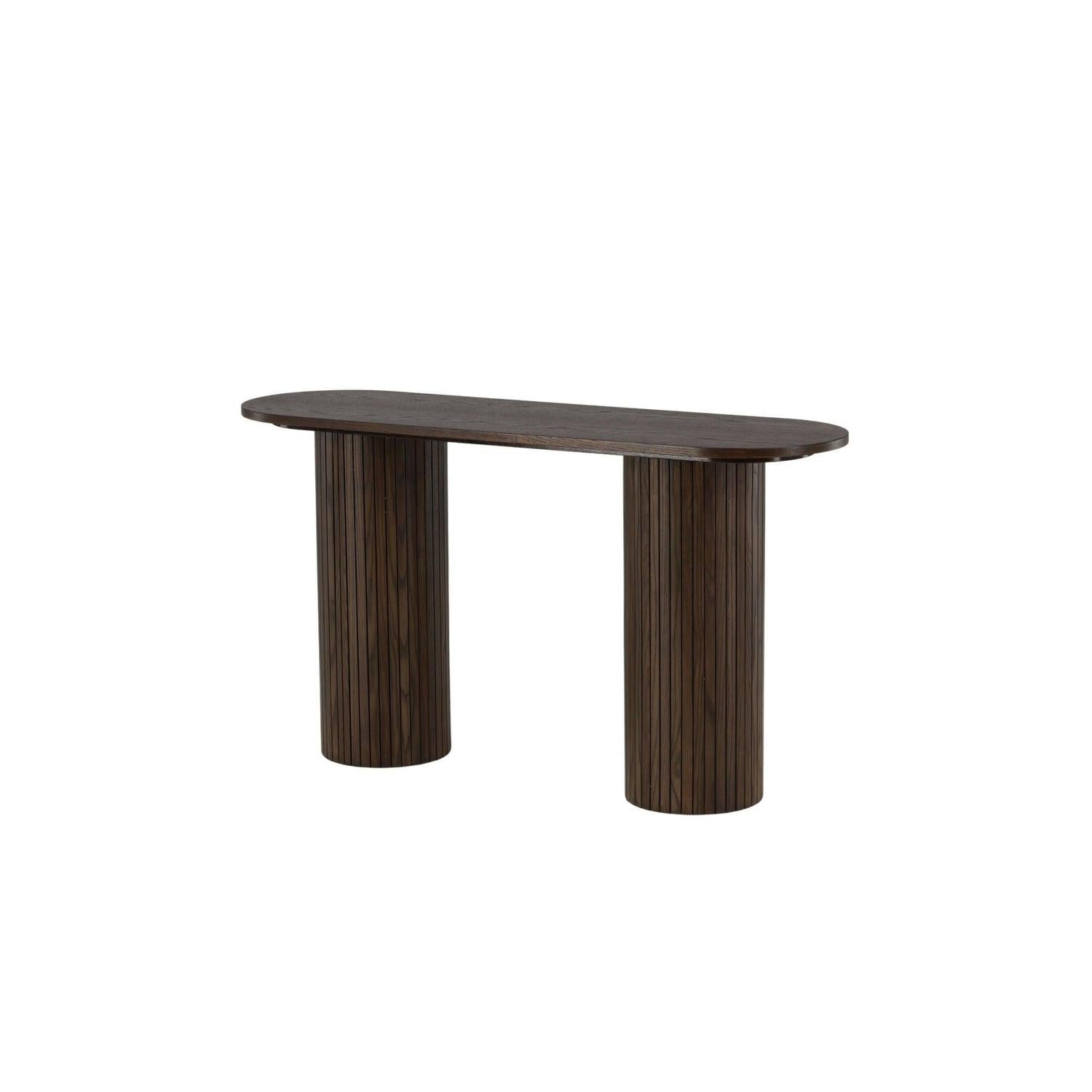 Konsolentisch Bianca 130cm - Mokka-Konsolentische-Venture Home-le canapé