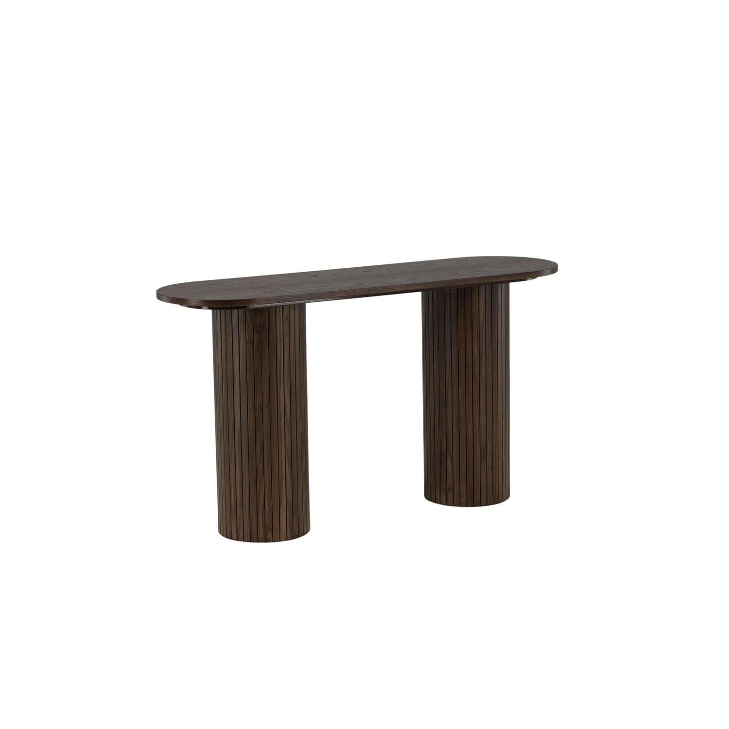 Konsolentisch Bianca 130cm - Mokka-Konsolentische-Venture Home-le canapé