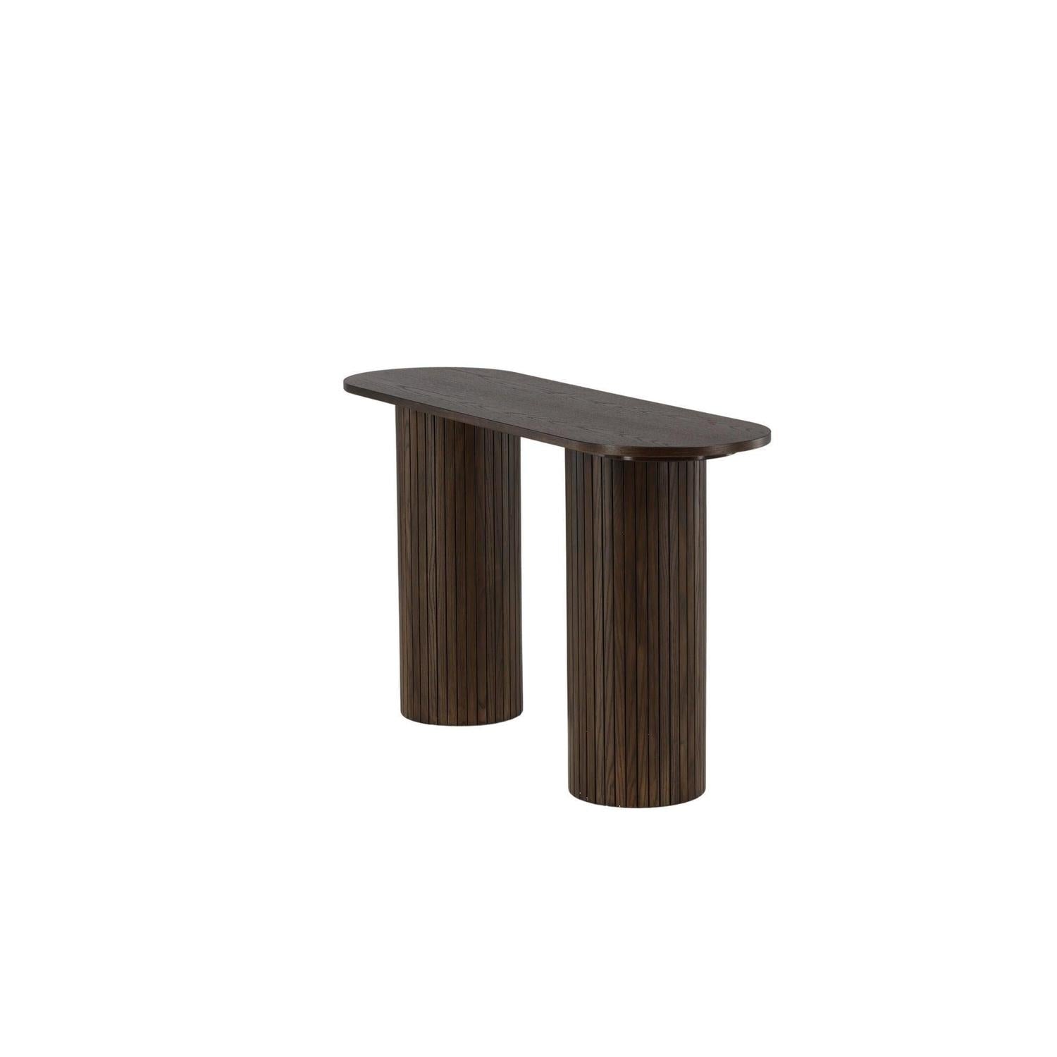 Konsolentisch Bianca 130cm - Mokka-Konsolentische-Venture Home-le canapé