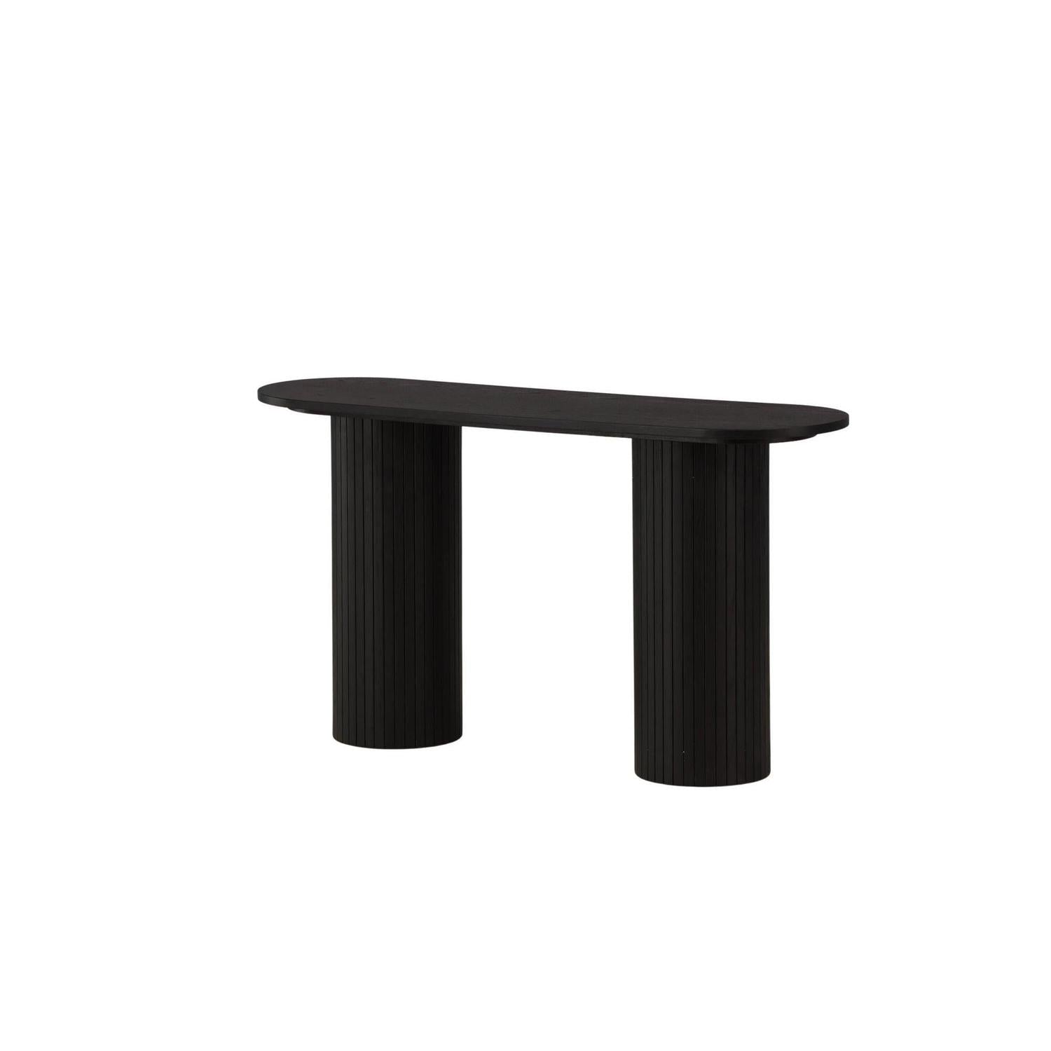 Konsolentisch Bianca 130cm - Schwarz-Konsolentisch-Venture Home-le canapé