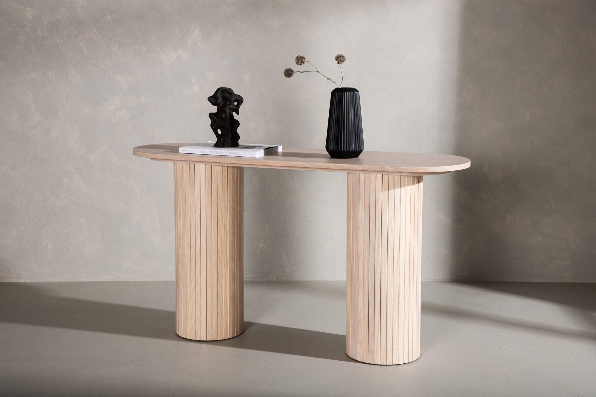 Konsolentisch Bianca - Natur-Konsolentisch-Venture Home-le canapé