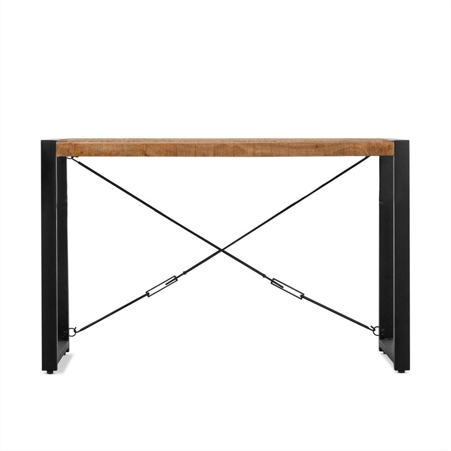Konsolentisch Britt aus Mangoholz 120cm - Braun-Konsolentische-Benoa-le canapé