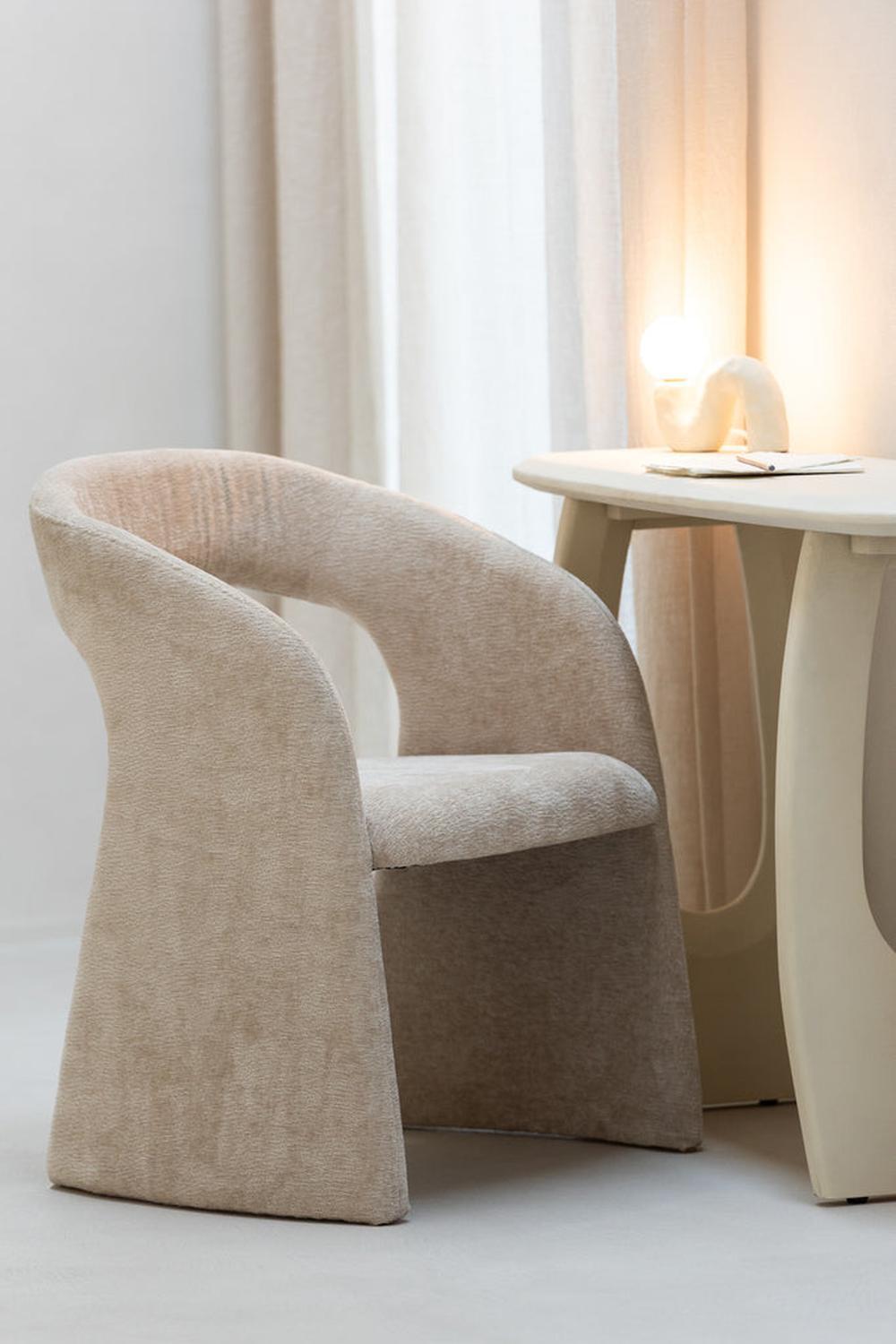 Konsolentisch Mark aus Mangoholz - Beige-Konsolentisch-J-Line-le canapé