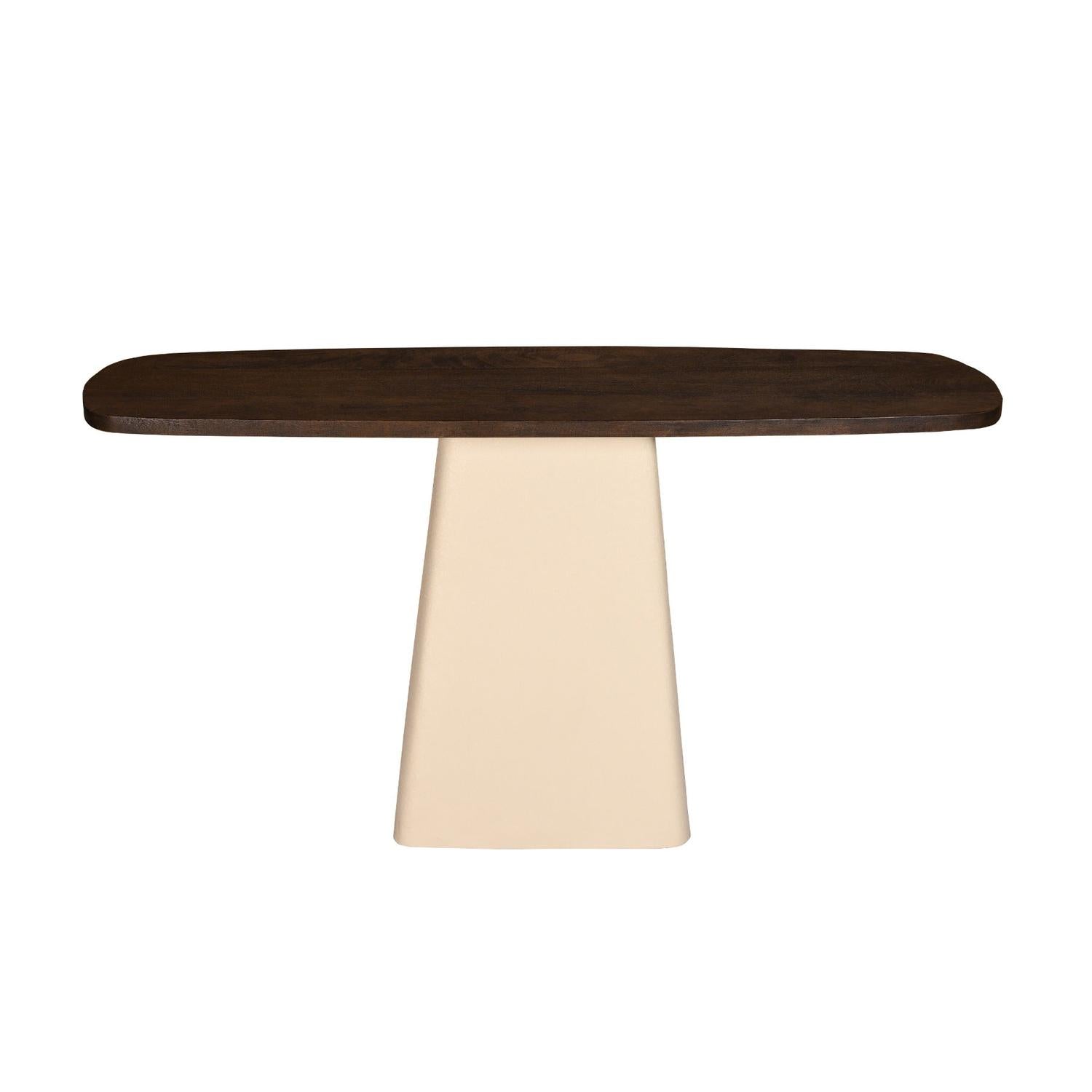 Konsolentisch Marron aus Mangoholz 140cm - Braun-Konsolentische-Livingfurn-le canapé