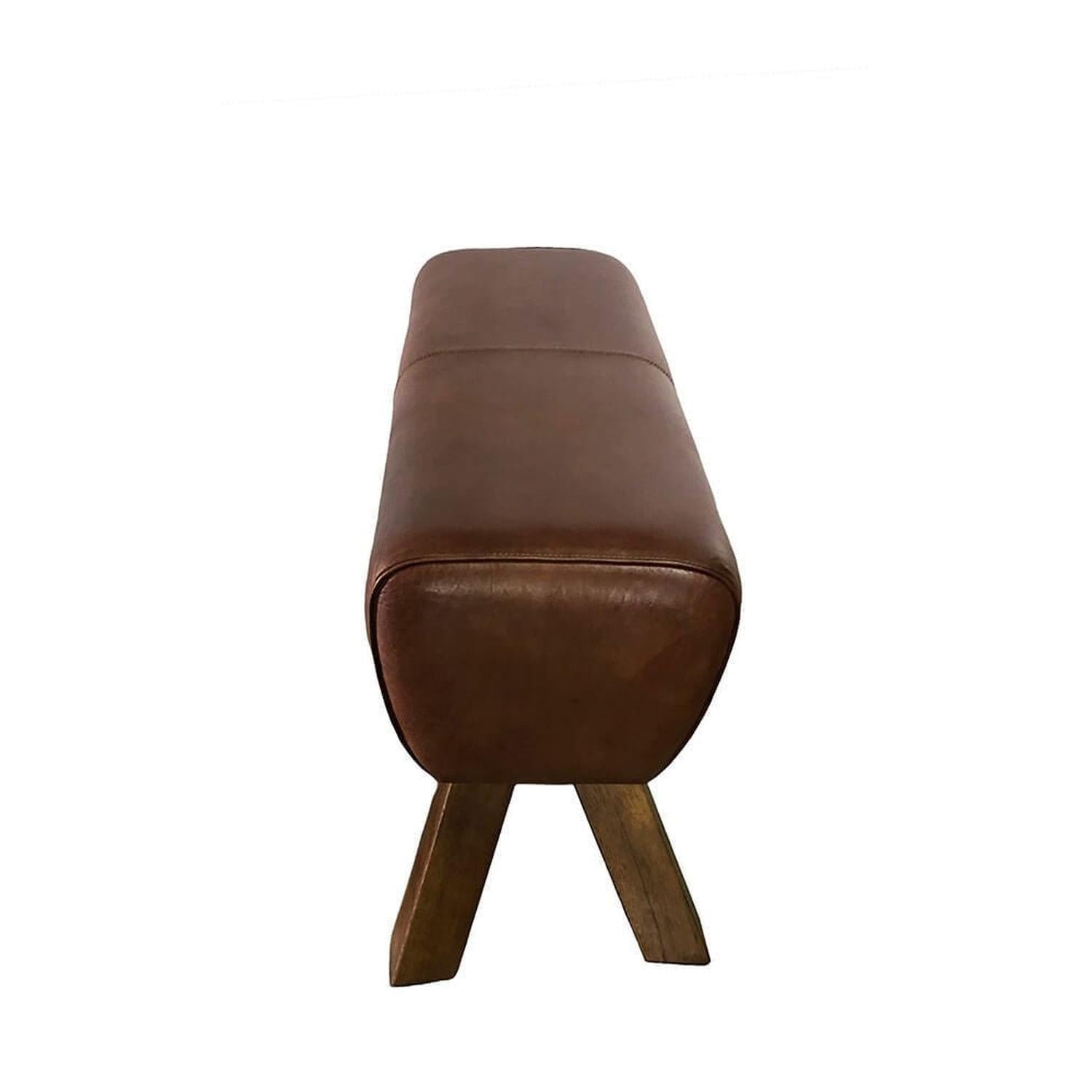 Lederbock Sitzbank Bonnie-Lederböcke-Trademark Living-le canapé