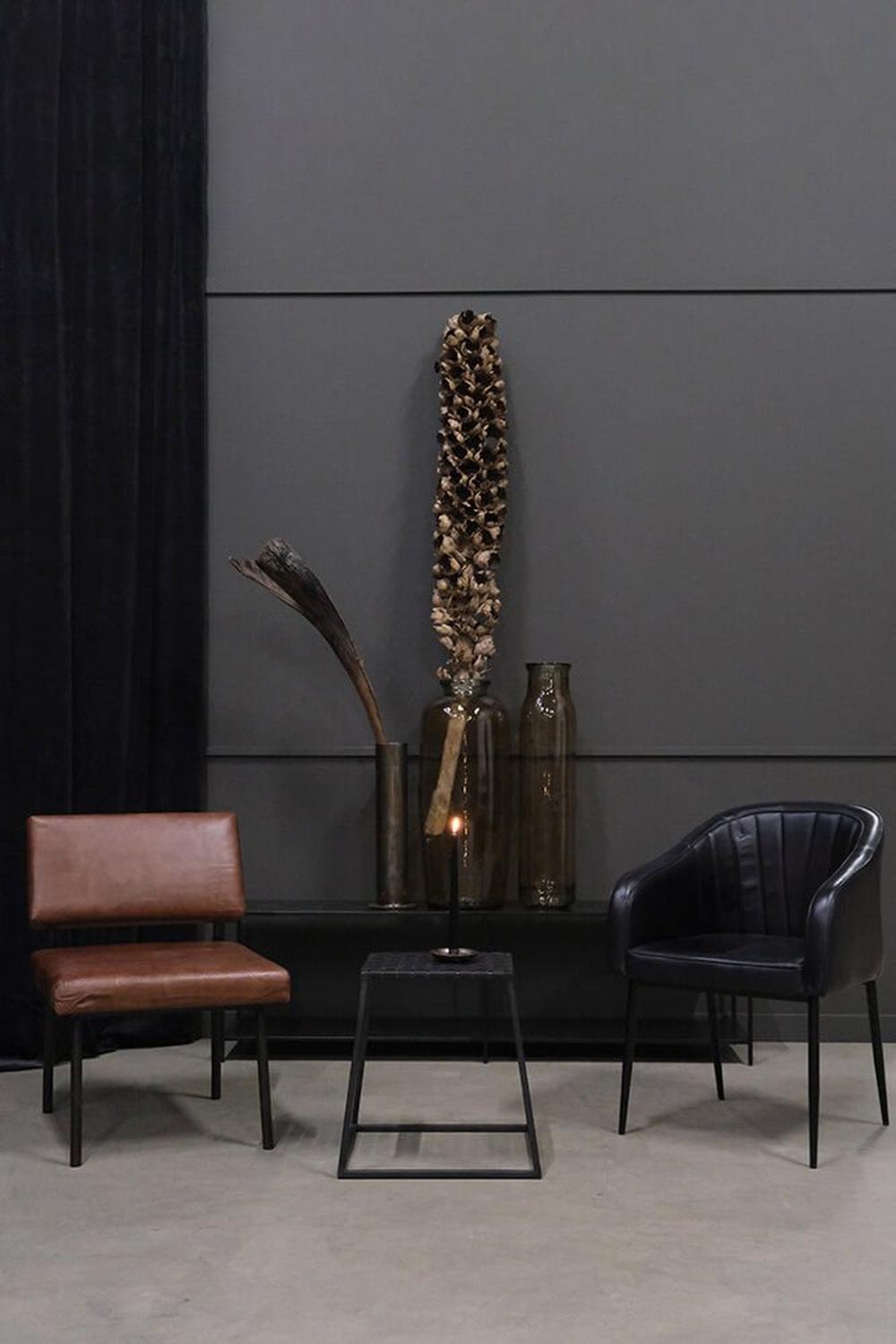 Ledersessel Craig aus Büffelleder - Braun-Ledersessel-Trademark Living-le canapé