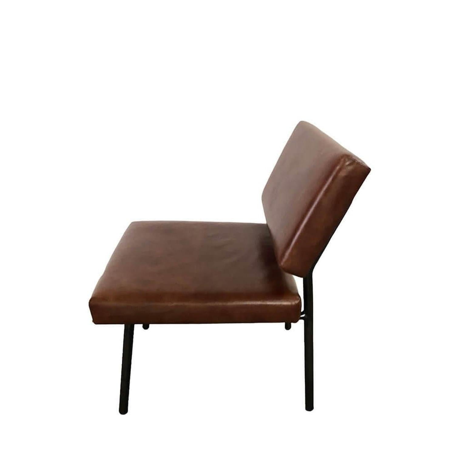 Ledersessel Craig aus Büffelleder - Braun-Ledersessel-Trademark Living-le canapé