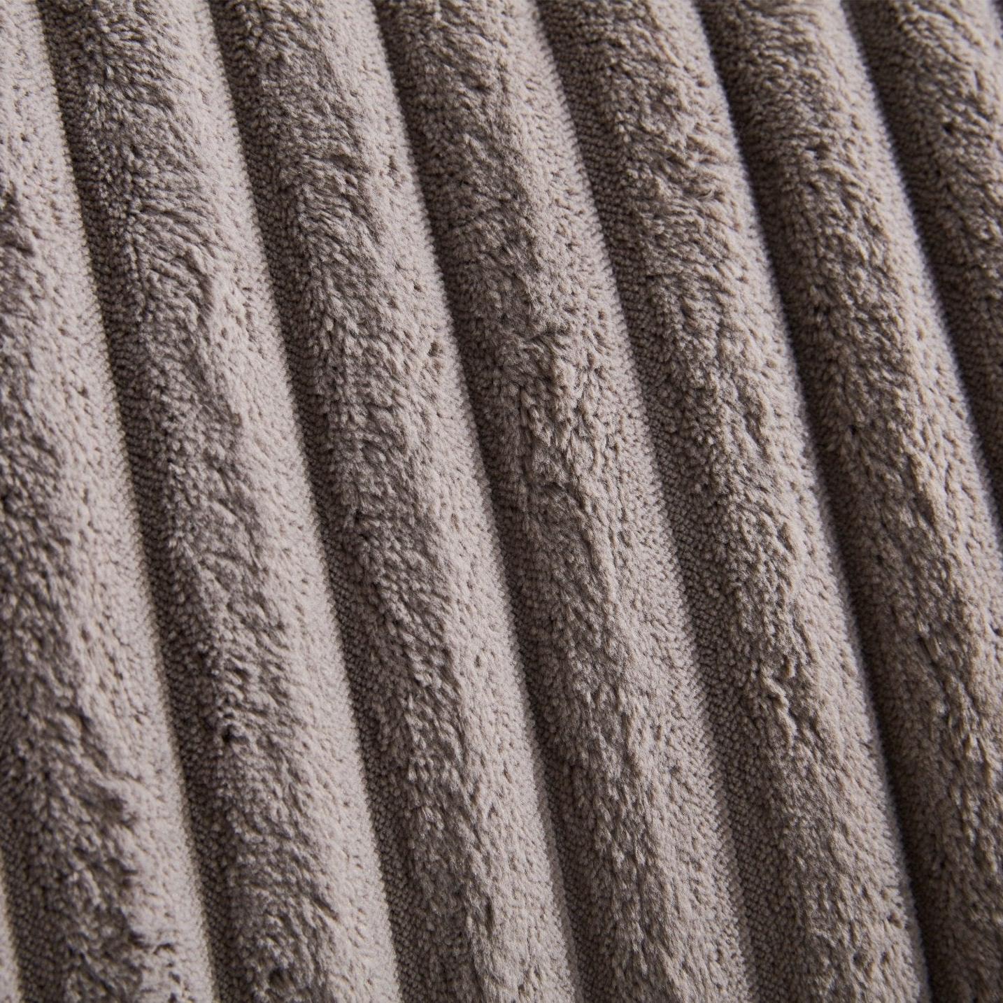 Loungesessel Alma aus Kord drehbar - Taupe-Loungesessel-le canapé-le canapé