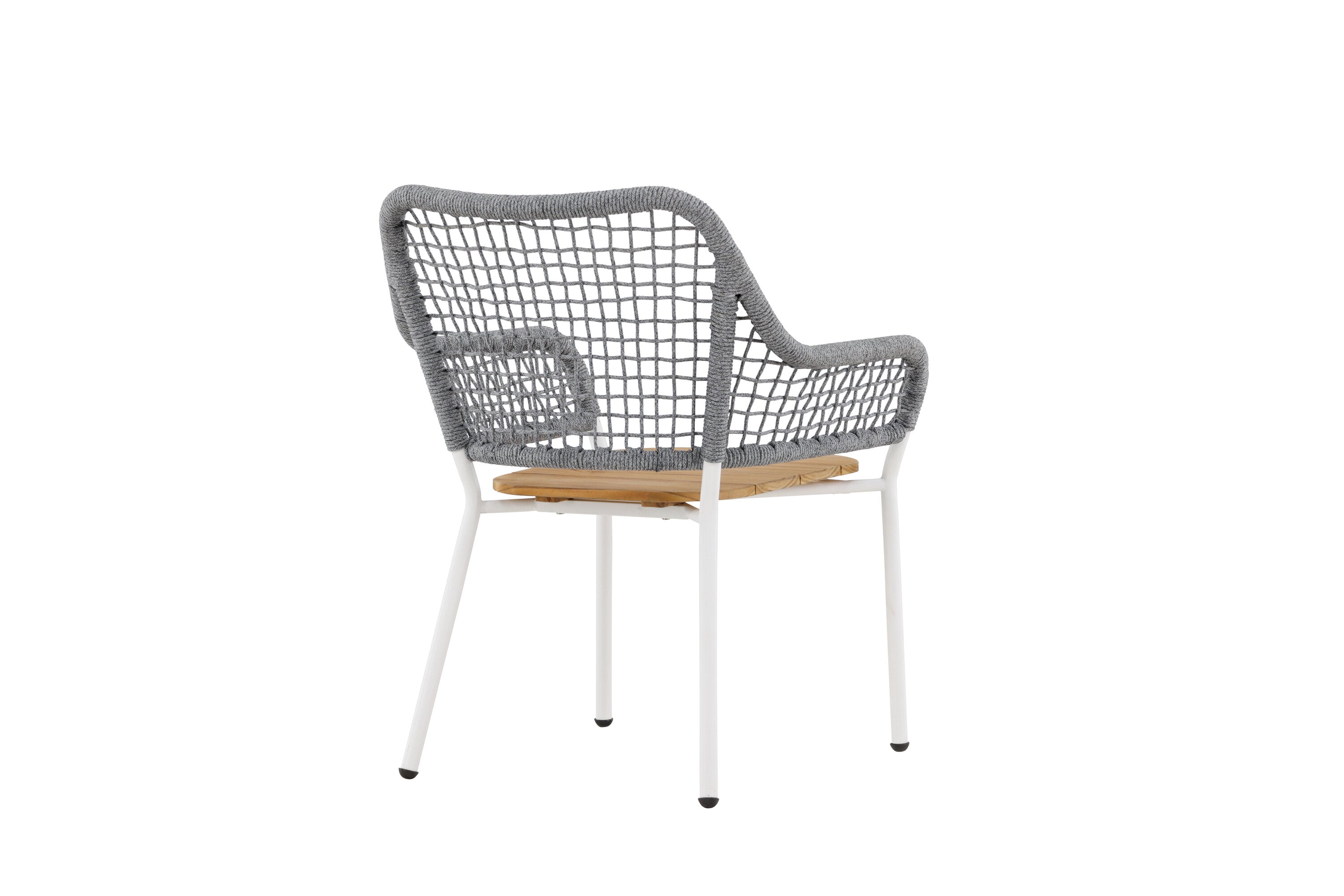 Loungesessel Amora aus Teakholz - Grau-Outdoor Sessel-Venture Home-le canapé