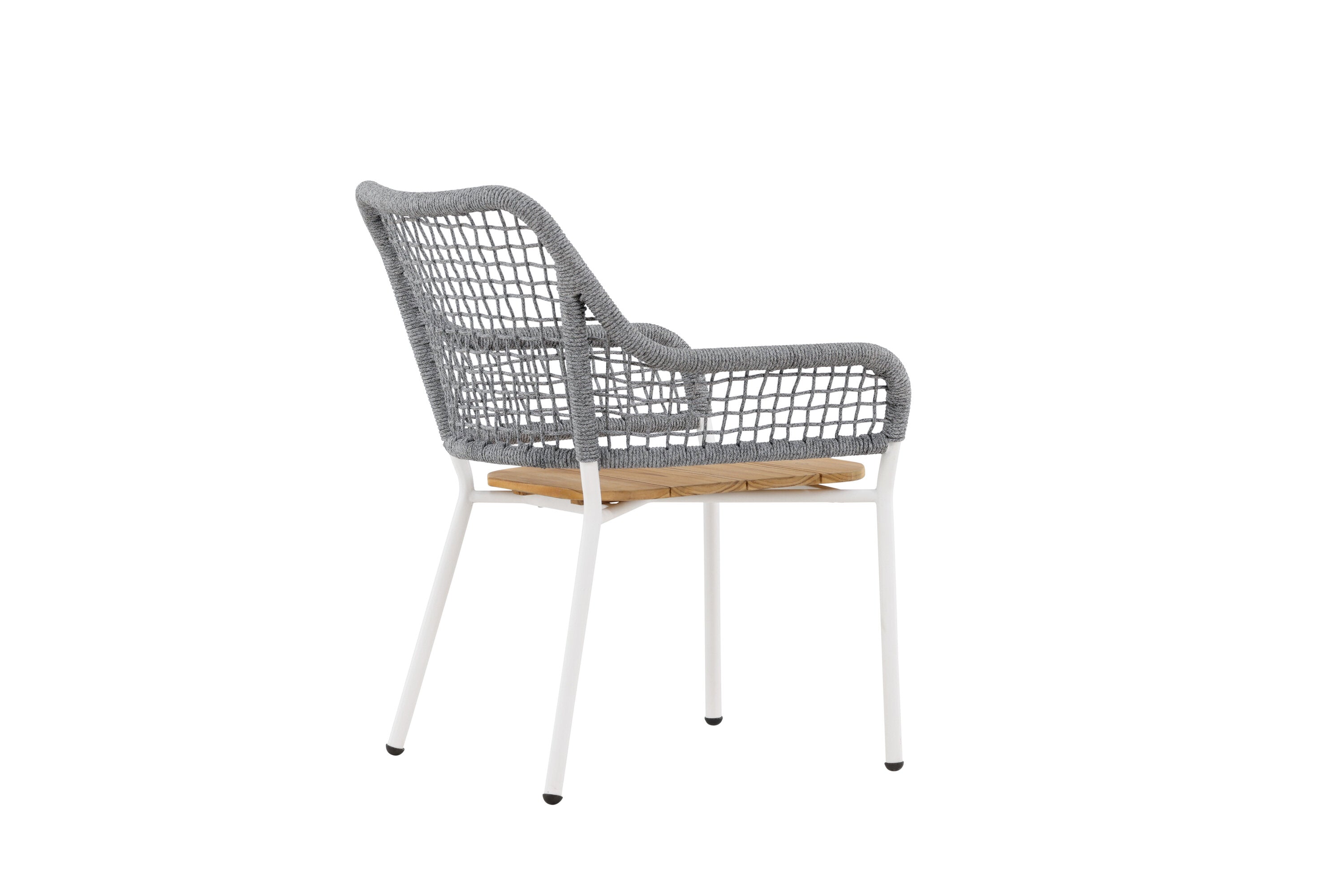 Loungesessel Amora aus Teakholz - Grau-Outdoor Sessel-Venture Home-le canapé