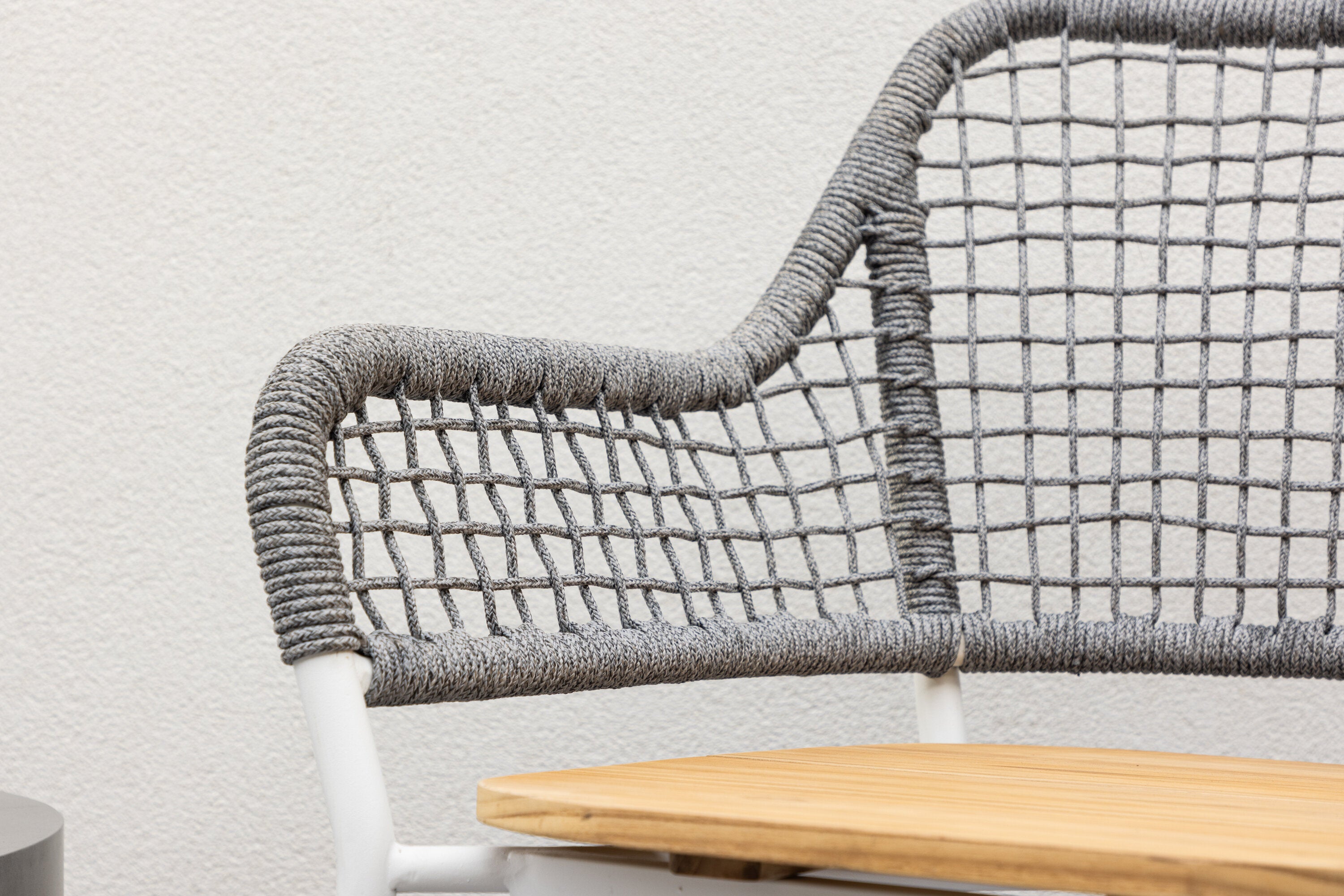 Loungesessel Amora aus Teakholz - Grau-Outdoor Sessel-Venture Home-le canapé