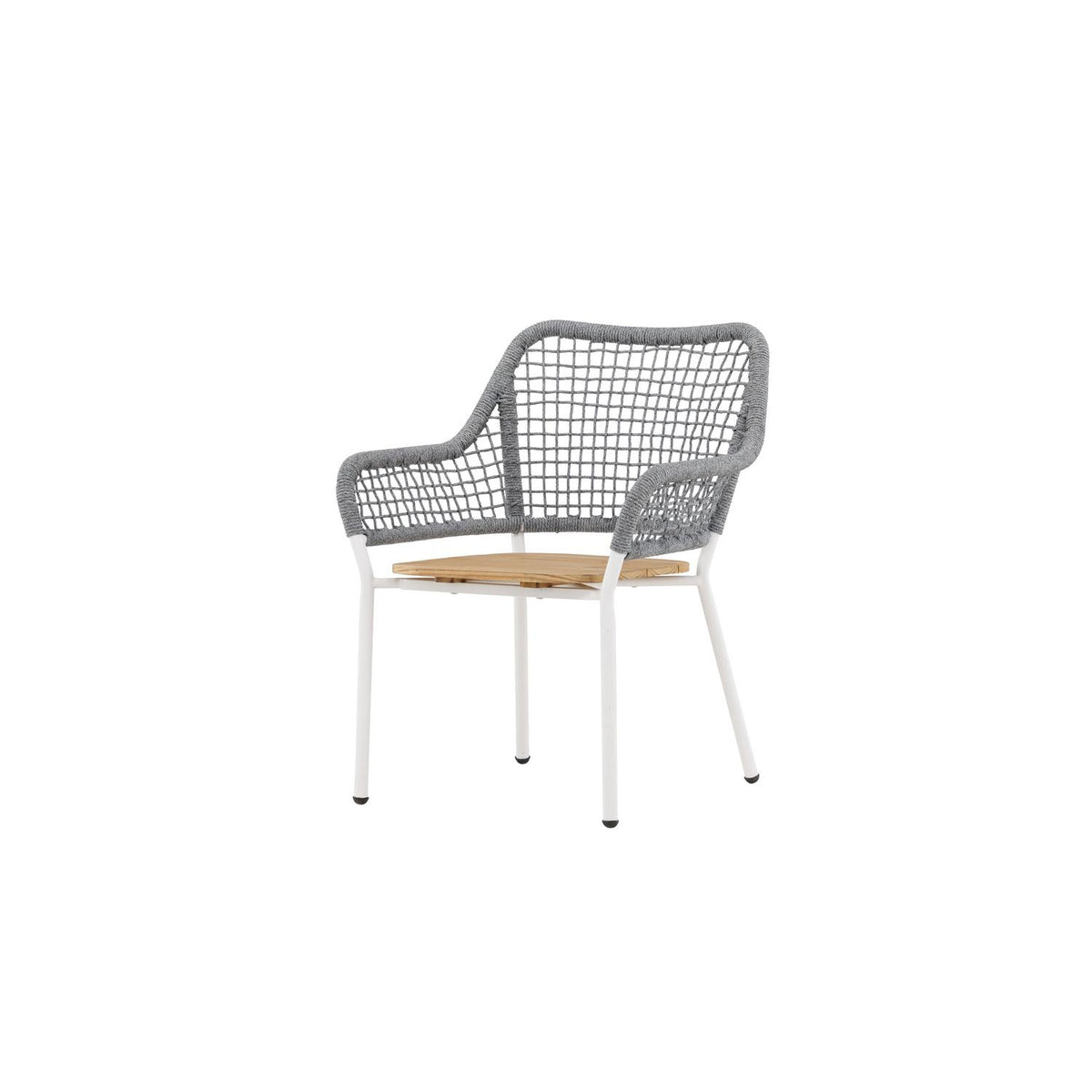 Loungesessel Amora aus Teakholz - Grau-Outdoor Sessel-Venture Home-le canapé