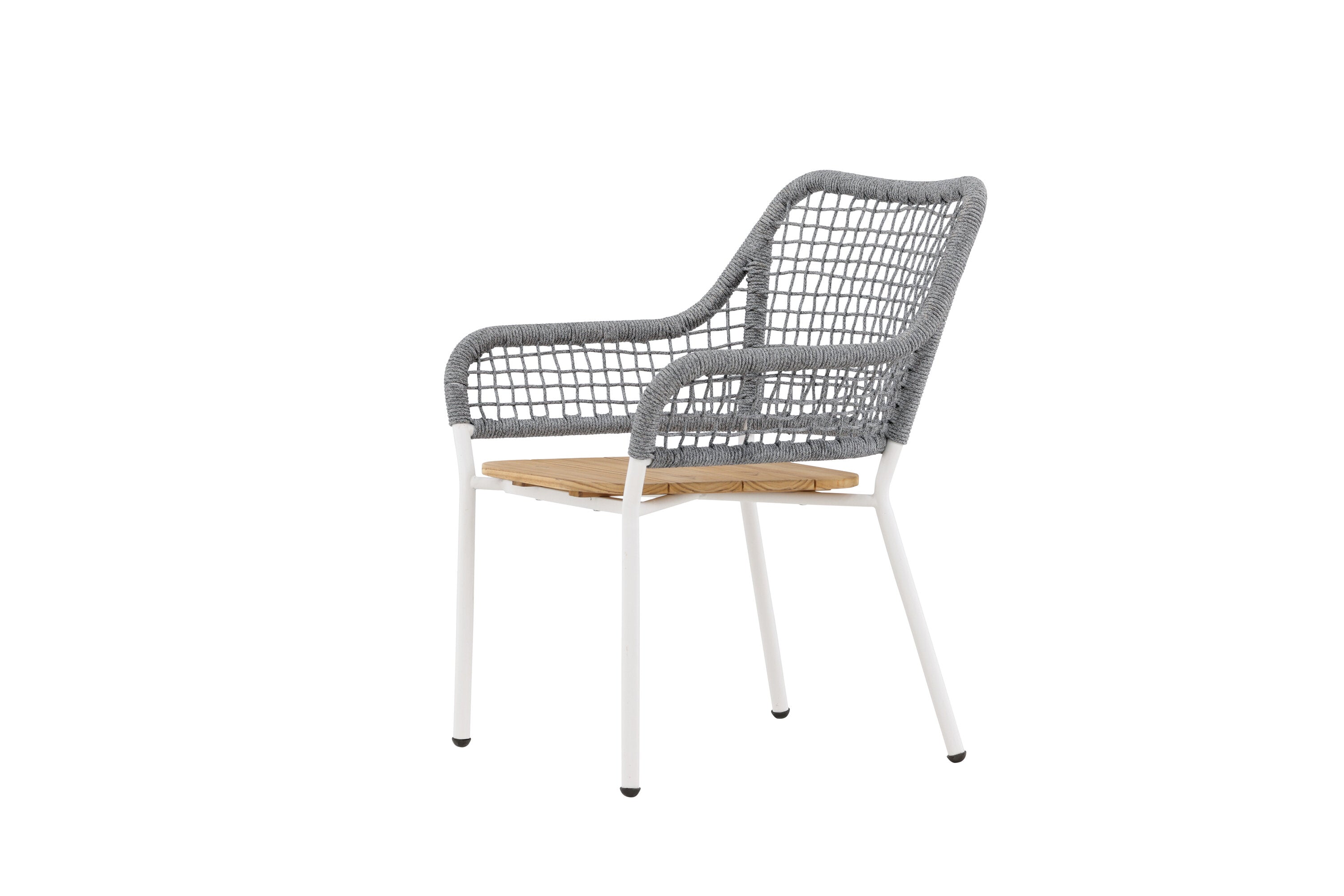 Loungesessel Amora aus Teakholz - Grau-Outdoor Sessel-Venture Home-le canapé