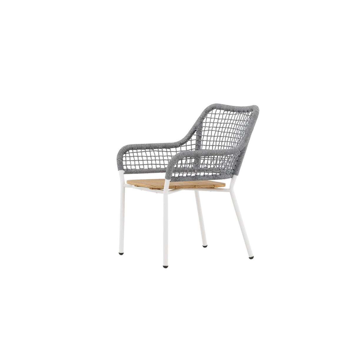 Loungesessel Amora aus Teakholz - Grau-Outdoor Sessel-Venture Home-le canapé