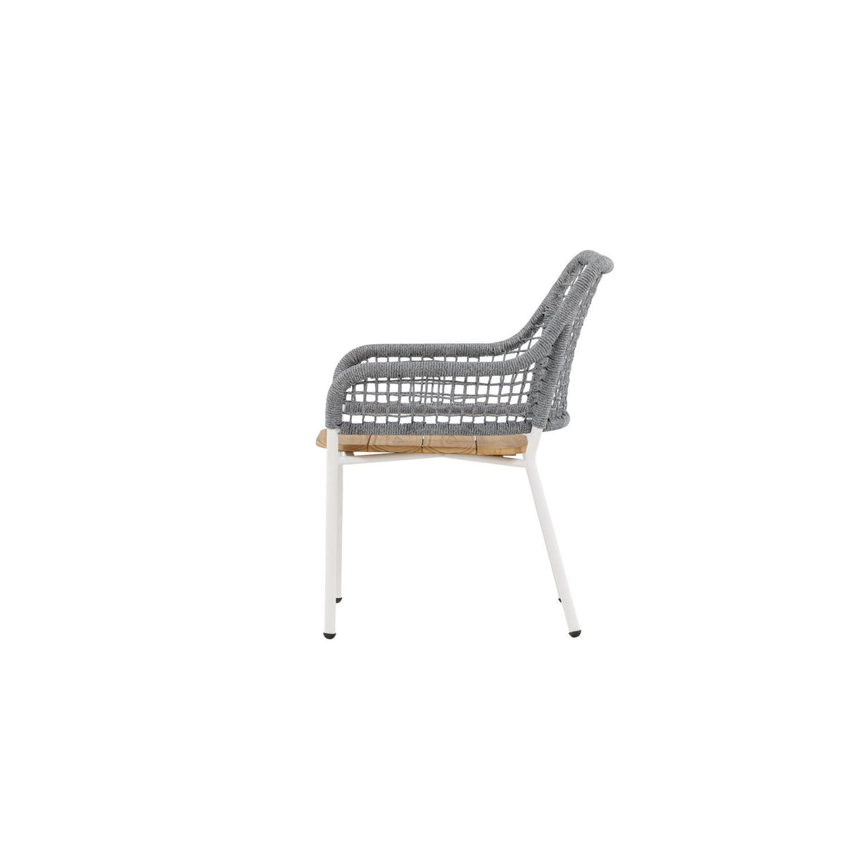 Loungesessel Amora aus Teakholz - Grau-Outdoor Sessel-Venture Home-le canapé