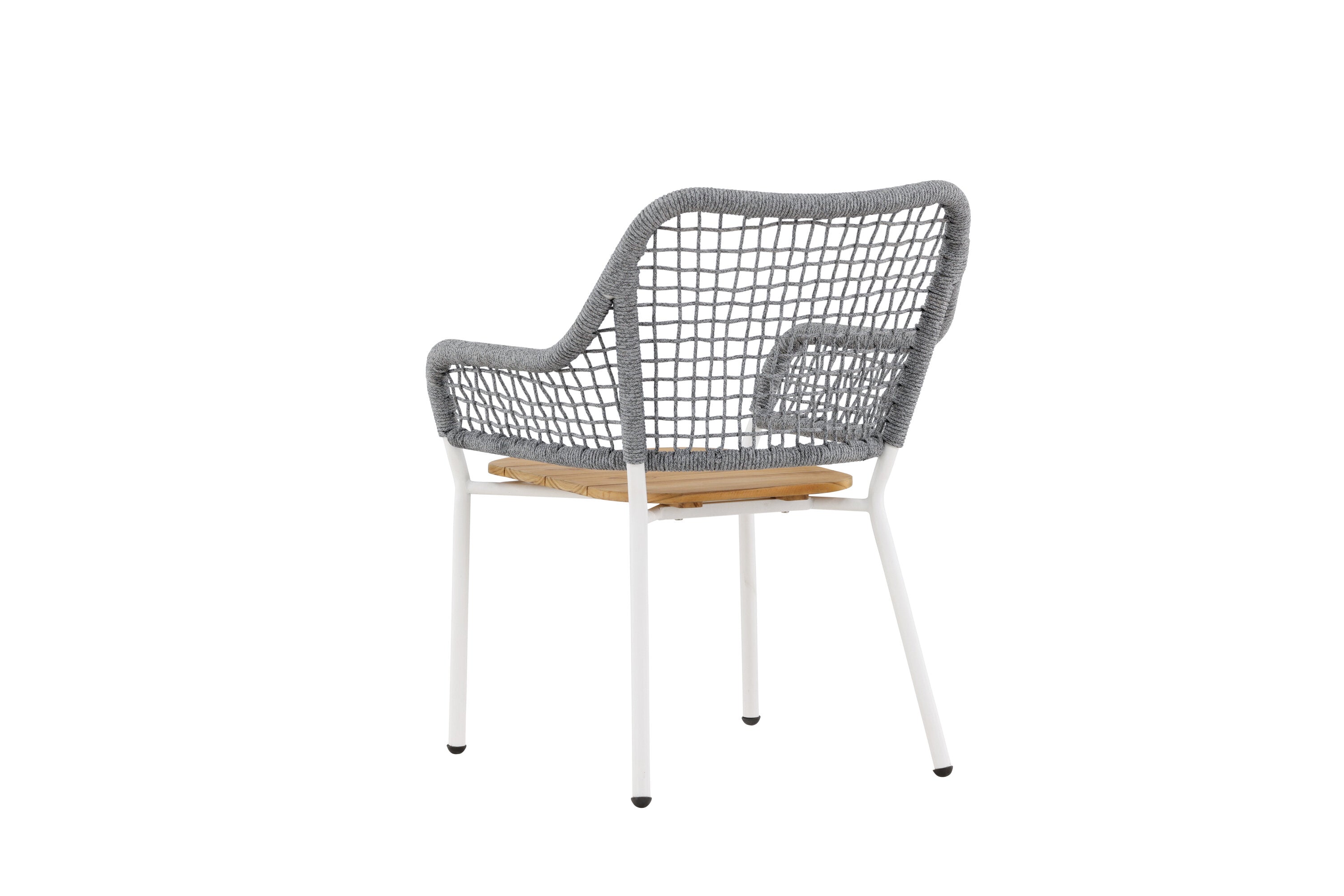 Loungesessel Amora aus Teakholz - Grau-Outdoor Sessel-Venture Home-le canapé