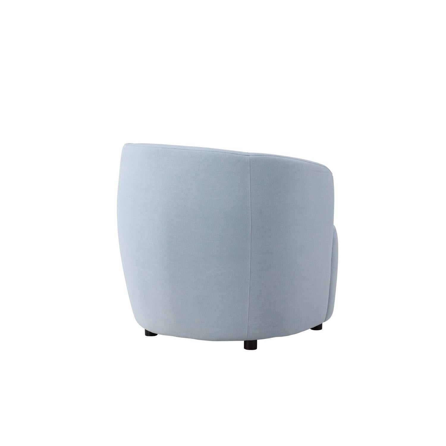 Loungesessel Bobbo - Babyblau-Loungesessel-Venture Home-le canapé
