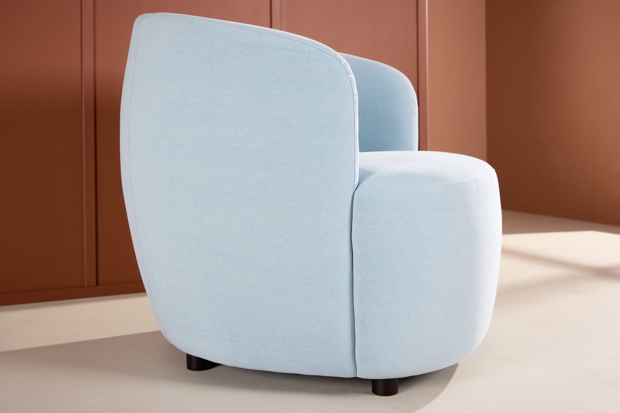 Loungesessel Bobbo - Babyblau-Loungesessel-Venture Home-le canapé