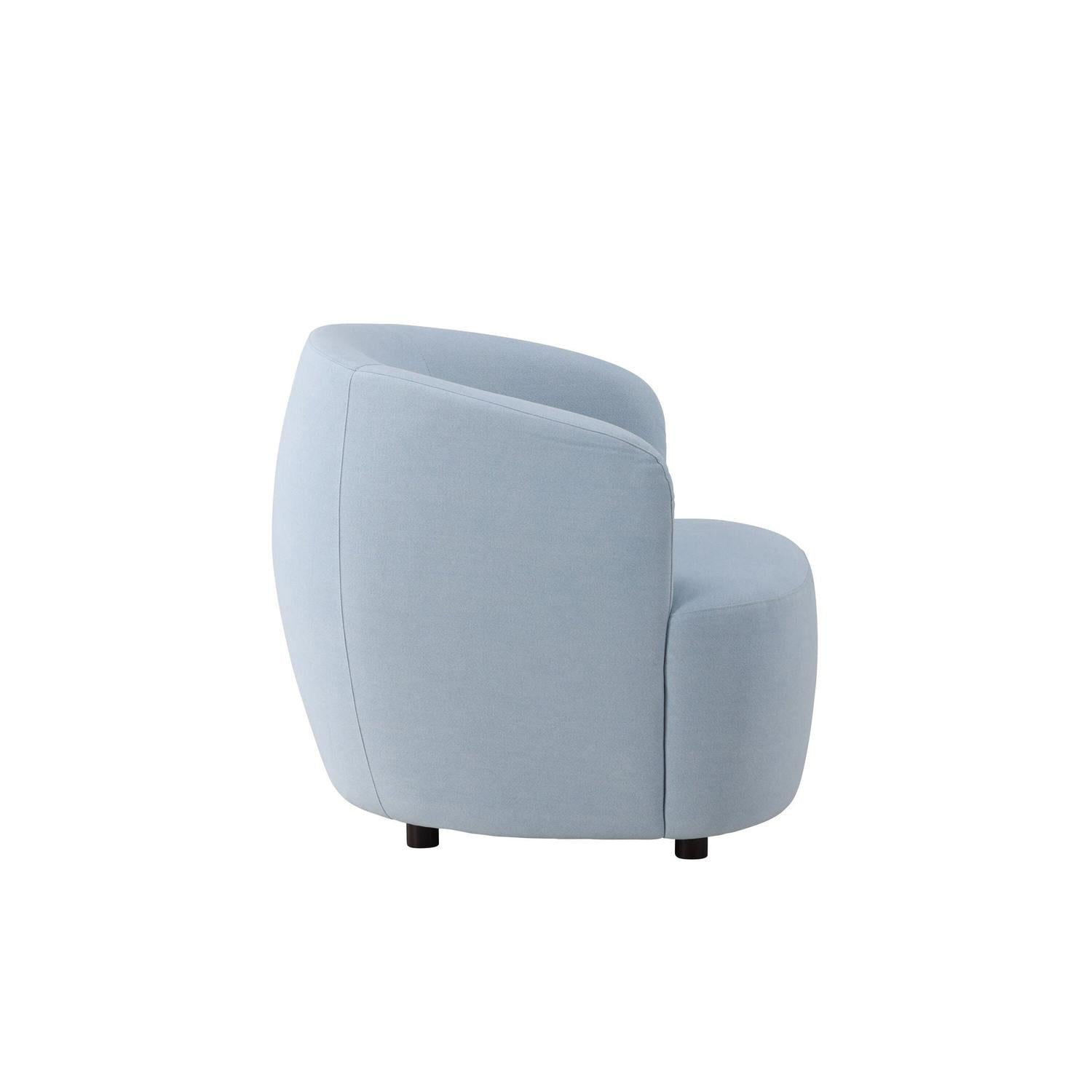 Loungesessel Bobbo - Babyblau-Loungesessel-Venture Home-le canapé
