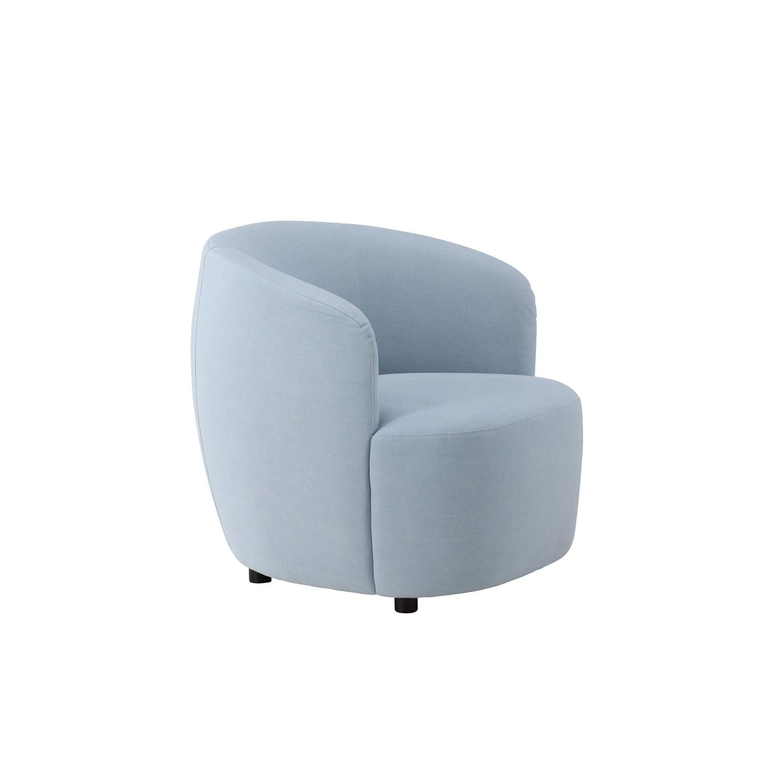 Loungesessel Bobbo - Babyblau-Loungesessel-Venture Home-le canapé