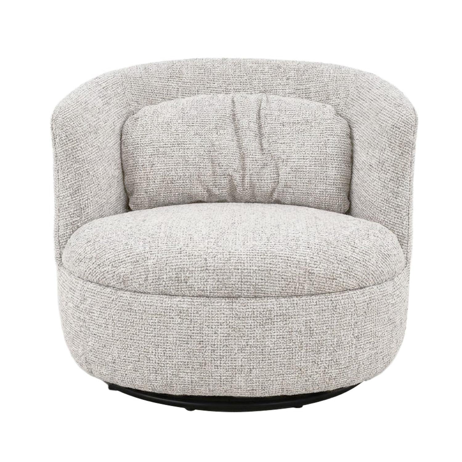 Loungesessel Britt drehbar - Beige-Loungesessel-Livingfurn-le canapé