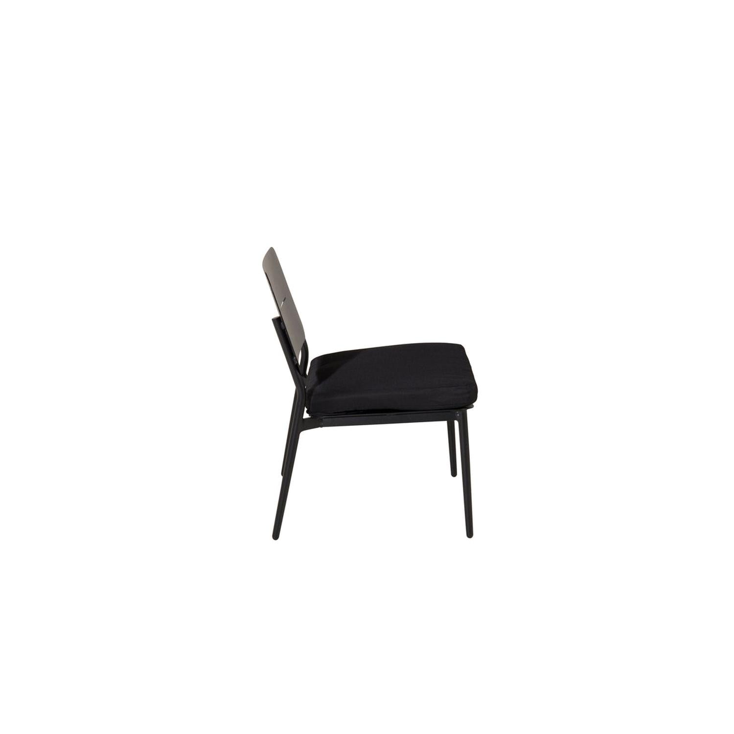 Loungesessel Lina aus Metall - Schwarz-Loungesessel-Venture Home-le canapé