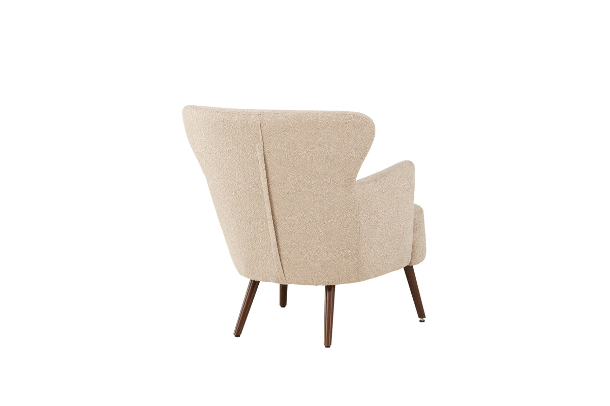 Loungesessel Lincoln mit Armlehnen - Beige-Loungesessel-Venture Home-le canapé