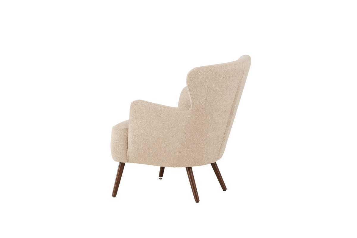 Loungesessel Lincoln mit Armlehnen - Beige-Loungesessel-Venture Home-le canapé