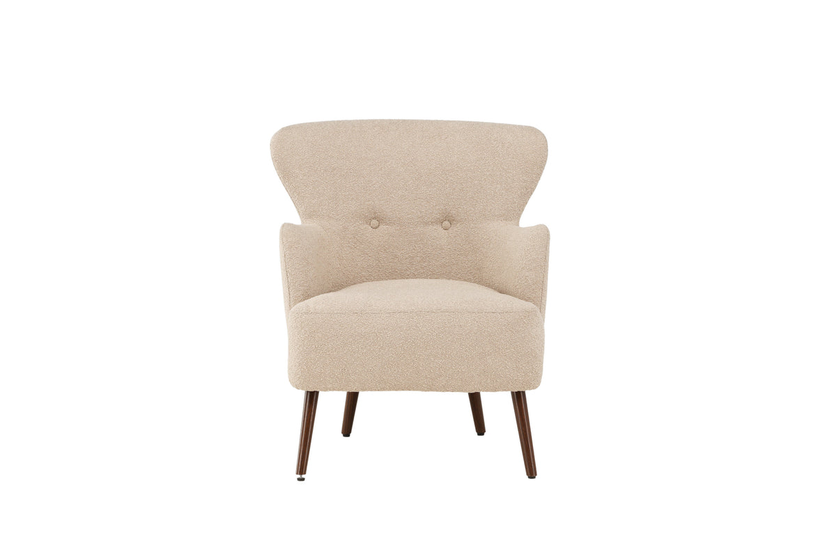 Loungesessel Lincoln mit Armlehnen - Beige-Loungesessel-Venture Home-le canapé