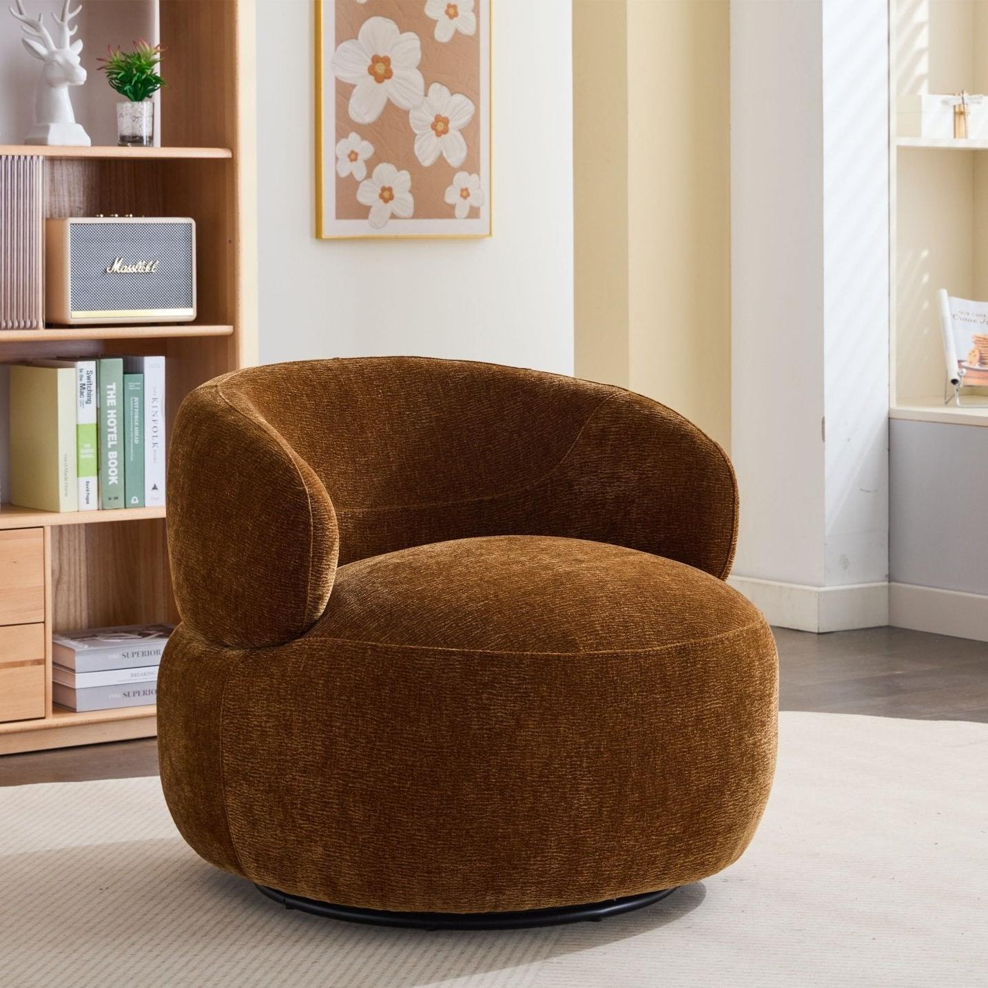 Loungesessel Max drehbar - Bronze-Loungesessel-le canapé-le canapé