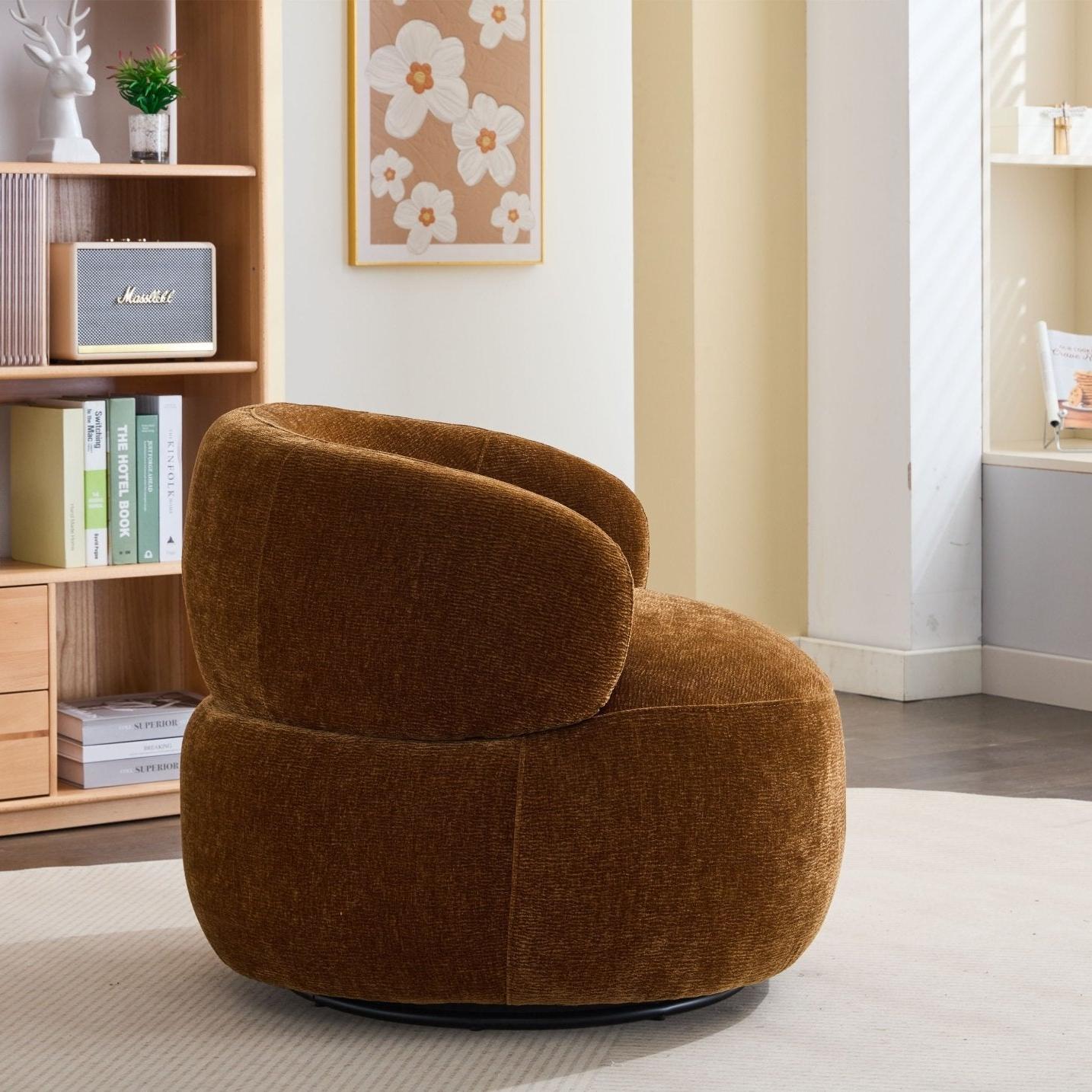 Loungesessel Max drehbar - Bronze-Loungesessel-le canapé-le canapé